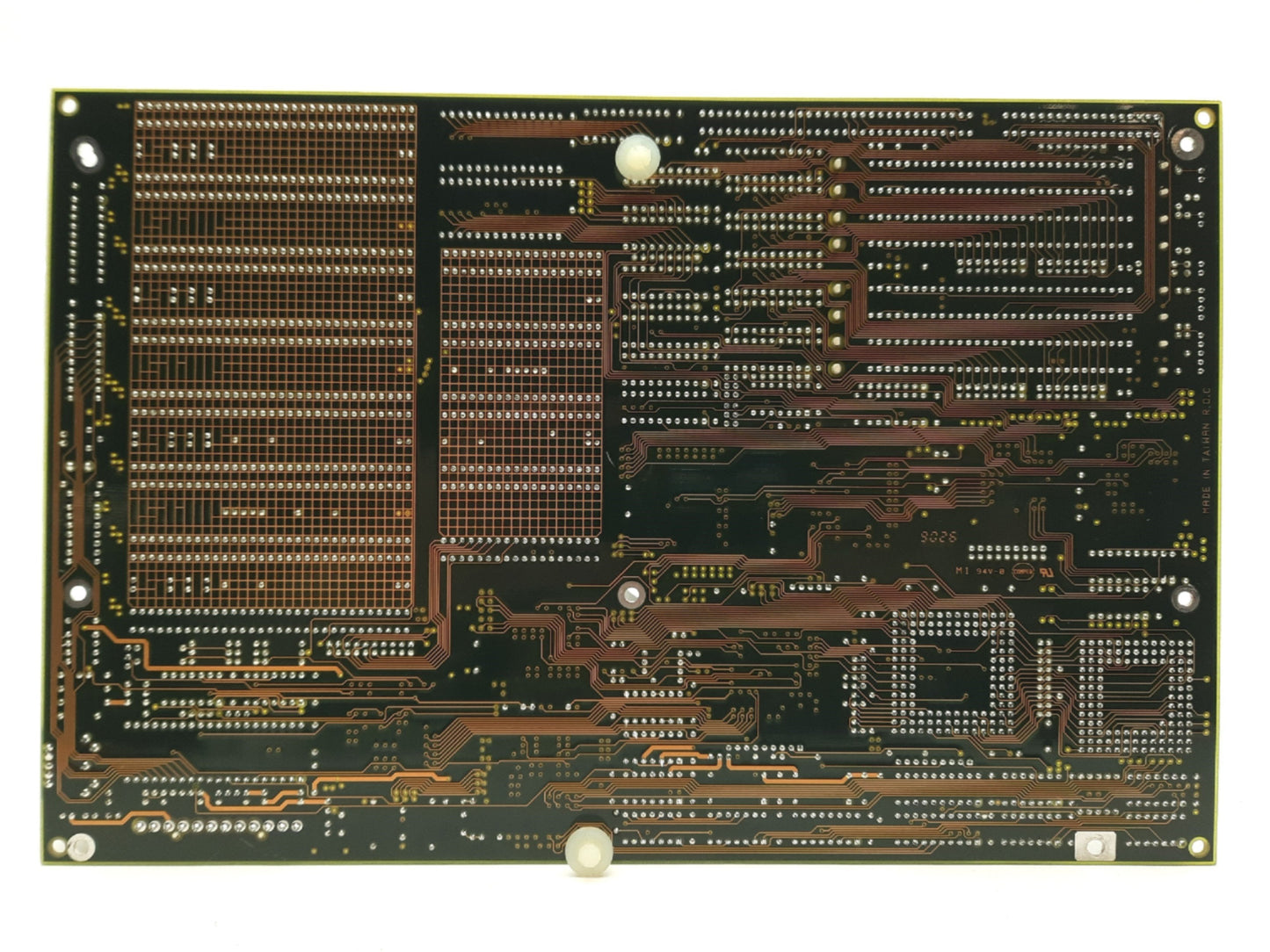 Used JAMECO Electronic Components JE3525DN 386 Motherboard, Intel 33MHz, 8MB RAM, AT