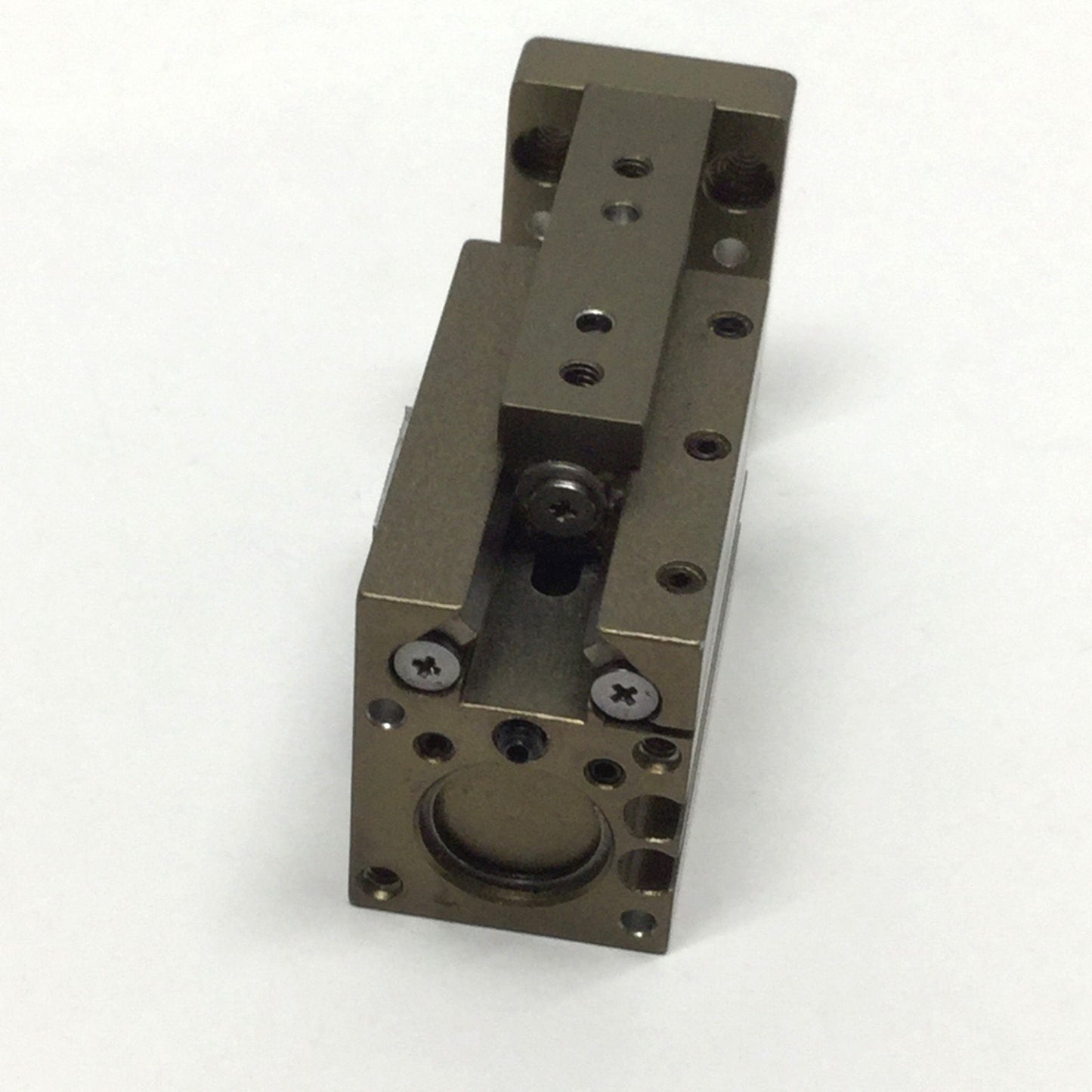 Used Robohand MPS-1-1 Mini Roller Bearing Dual-V Rail Air Slide Thruster, 0.5" Stroke