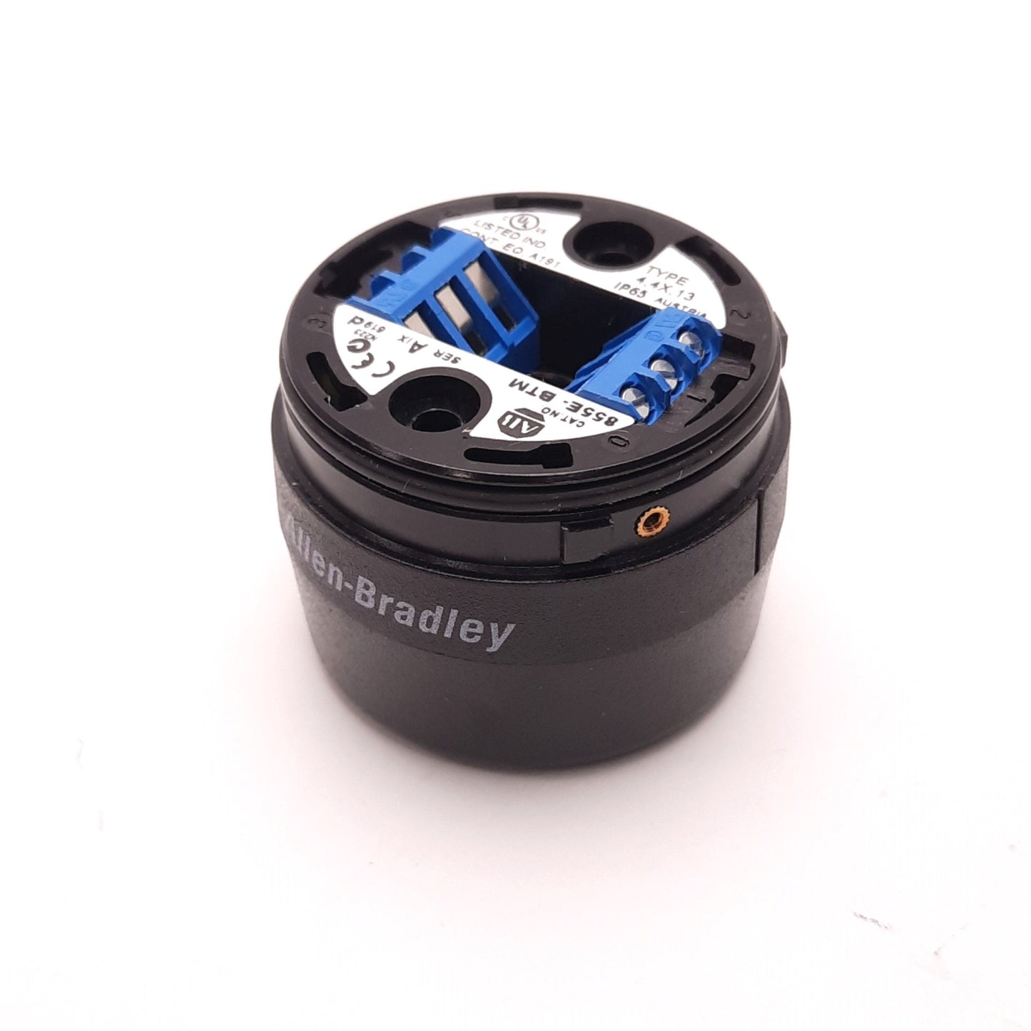 Used Allen Bradley 855E-BTM Ser. A, Light Tower Base, Type 4/4x/13, IP65, Without Cap