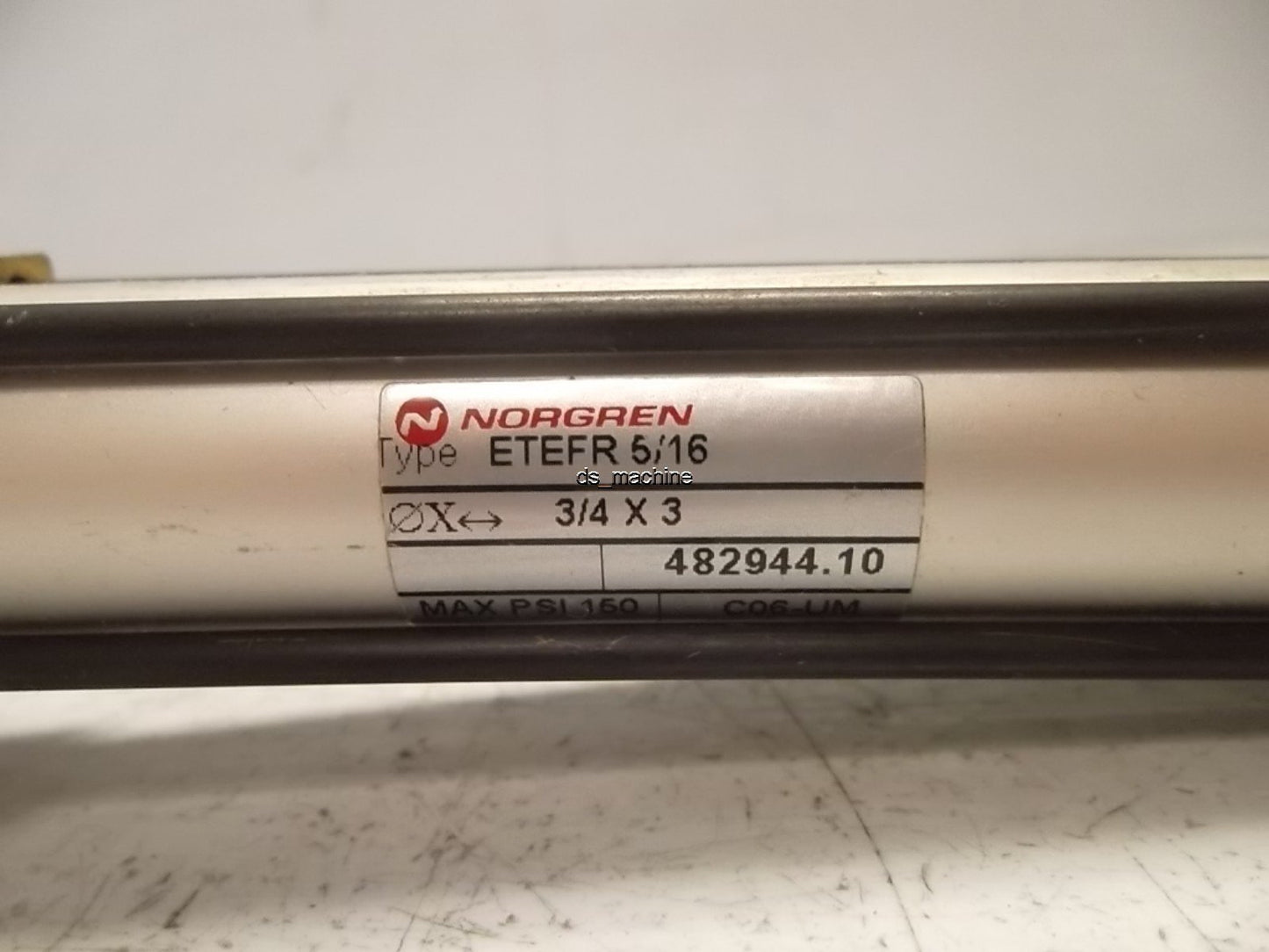 New Norgren ETEFR Pneumatic Cylinder 3" Stroke