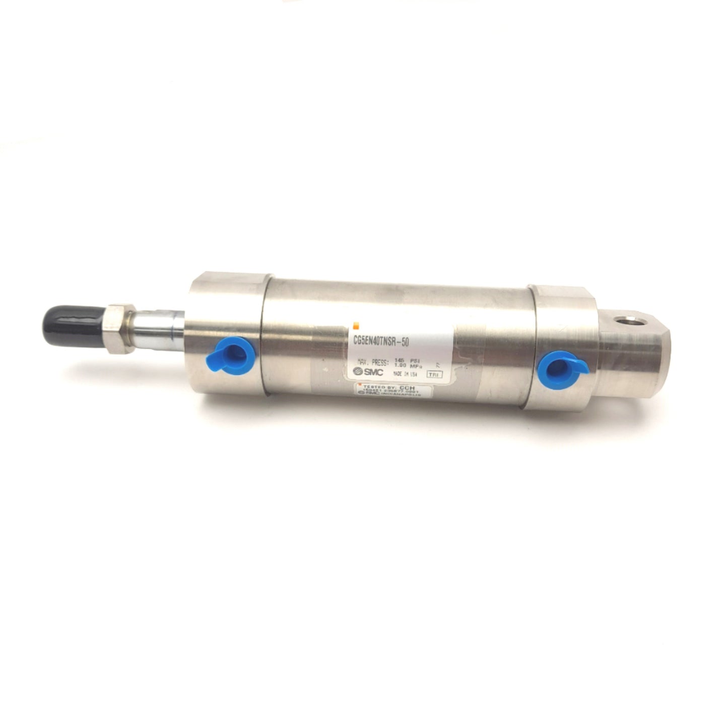 New SMC CG5EN40TNSR-50 Pneumatic Cylinder Double Acting Single Rod 145 Psi 1/8" NPT