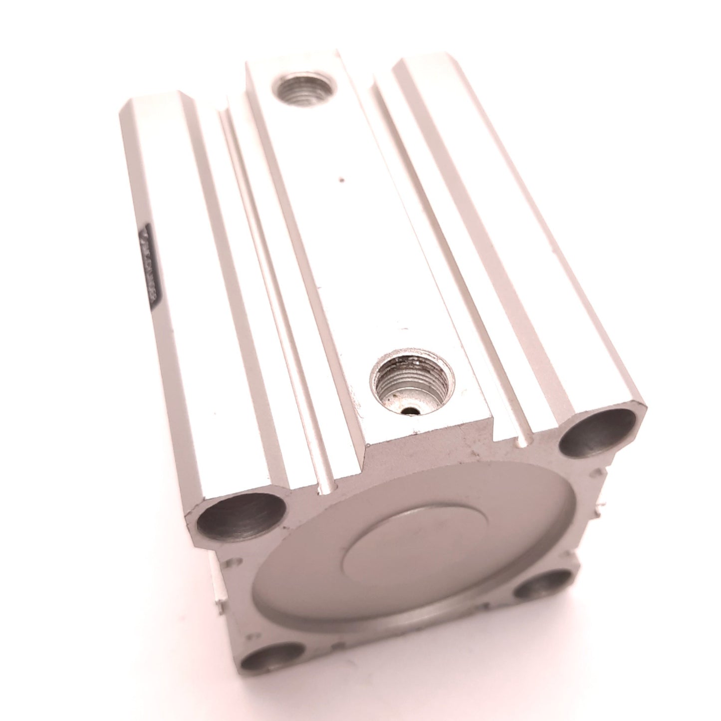 Used SMC NCQ2B80-UIA980796 Compact Pneumatic Cylinder, 20mm Stroke, 80mm Bore,1/8"NPT