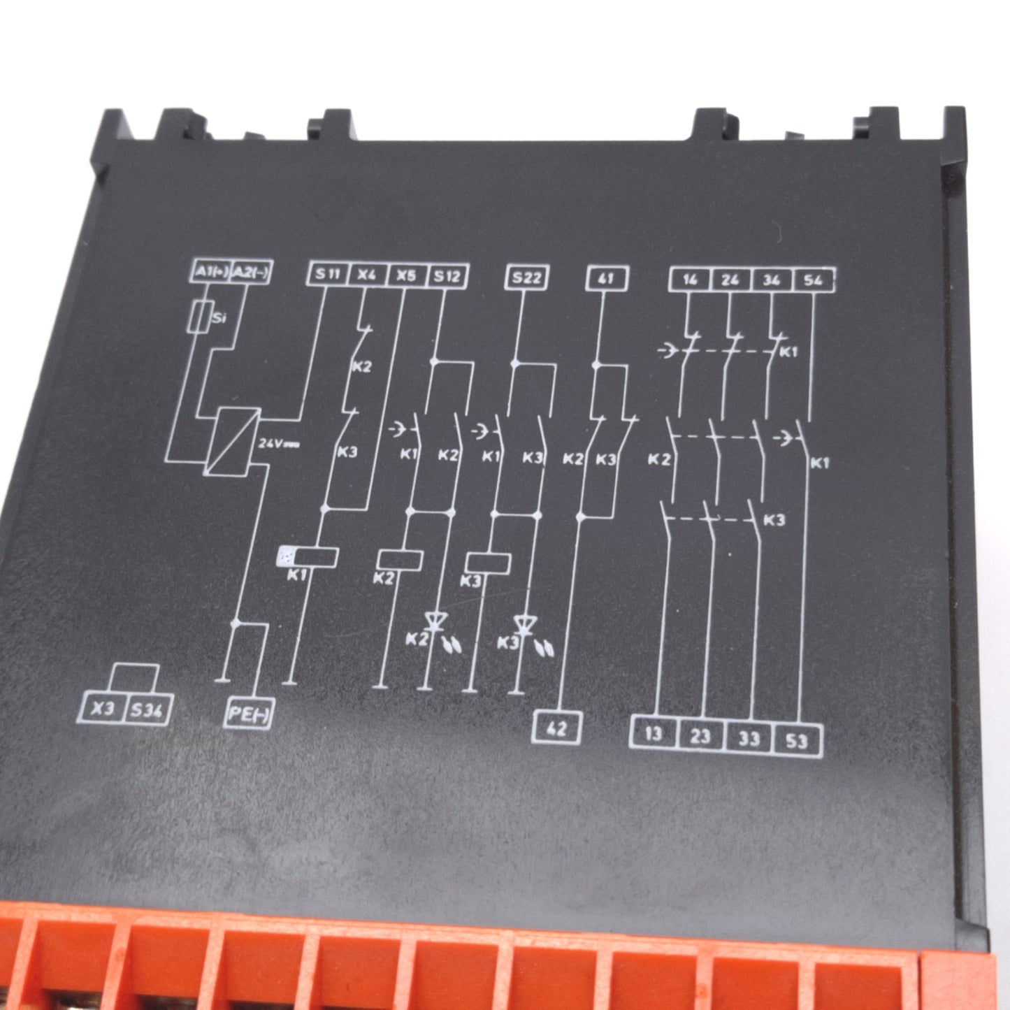 Used E Dold VDE 0113 BN-5983.53 Emergency Stop Safety Relay, 3N/O 1N/C, Coil: 24VDC
