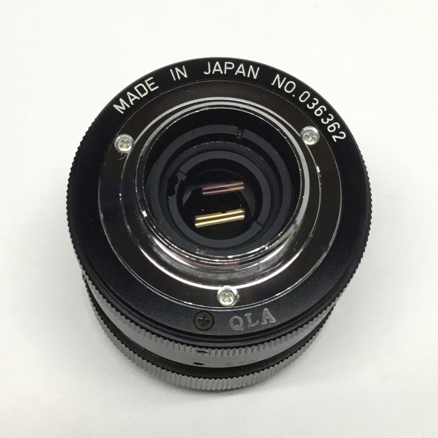 Used Rainbow CCTV G50WI 1" Camera Lens, 1:1.8, 50mm Focal Length, C-Mount