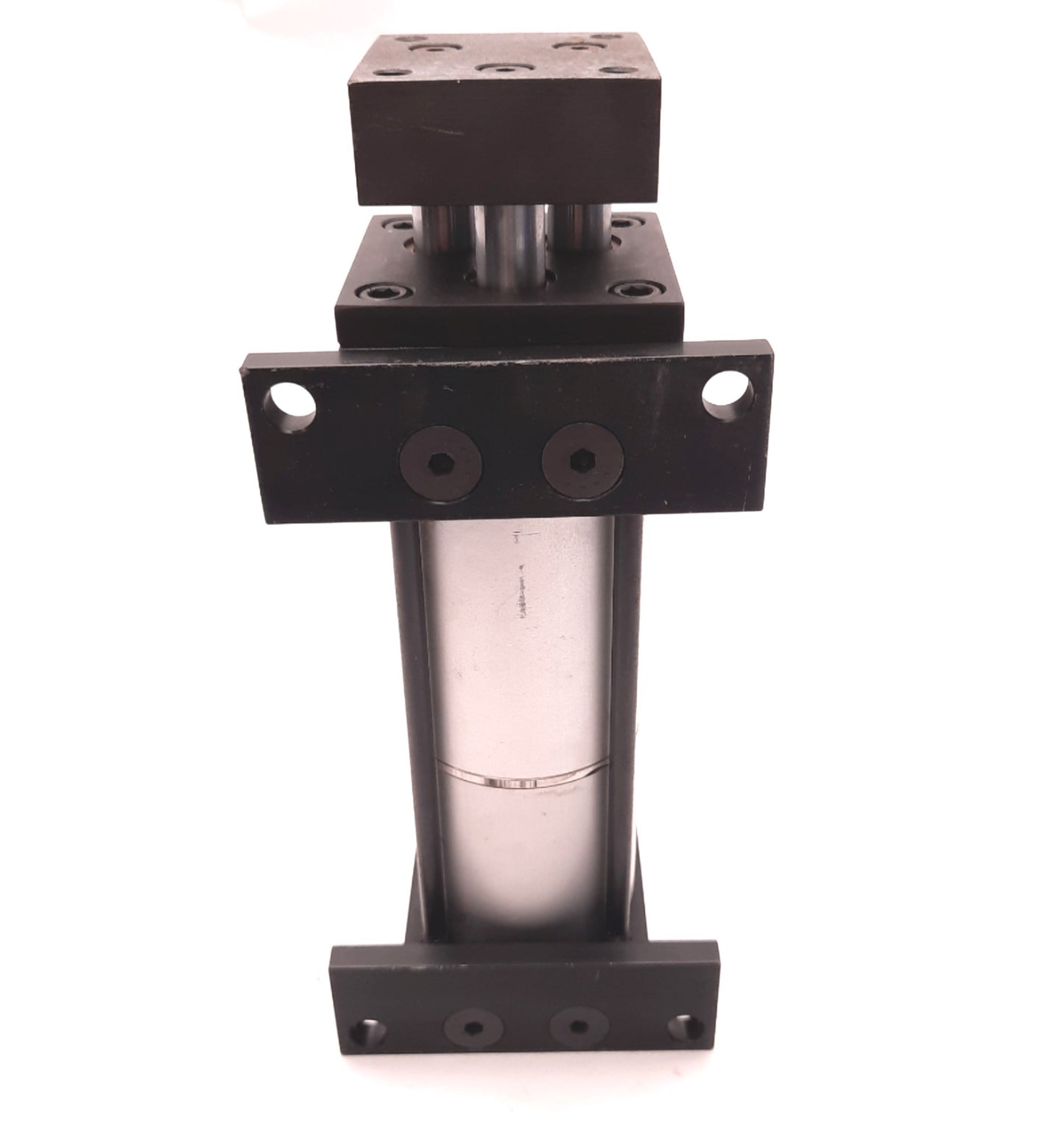 Used Bimba 21/2"x2"x2S 3-Rod Pneumatic Cylinder, 2 1/2" Bore, 2" Stroke, 250psi Max