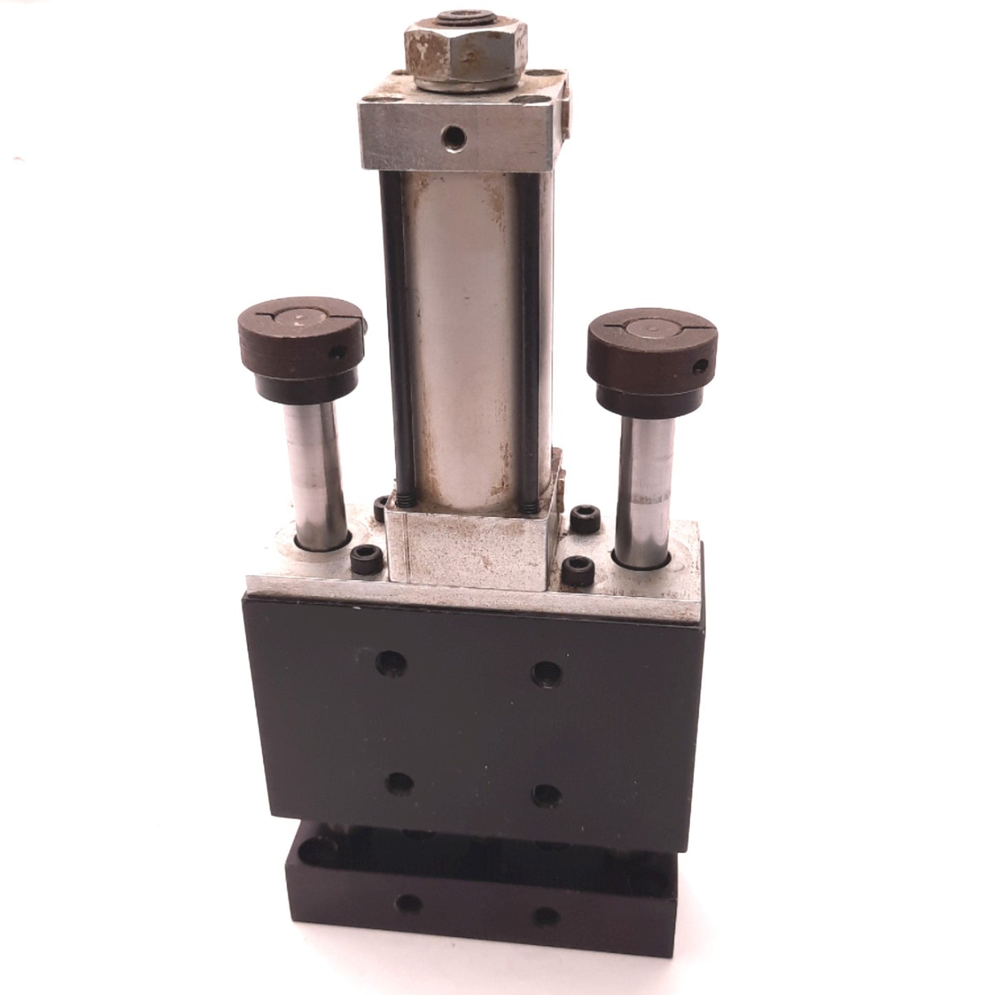 Used PHD TS041X2-A-M Power Slide and Pneumatic Cylinder, 2" Stroke, 1" Bore, 1/8 NPT