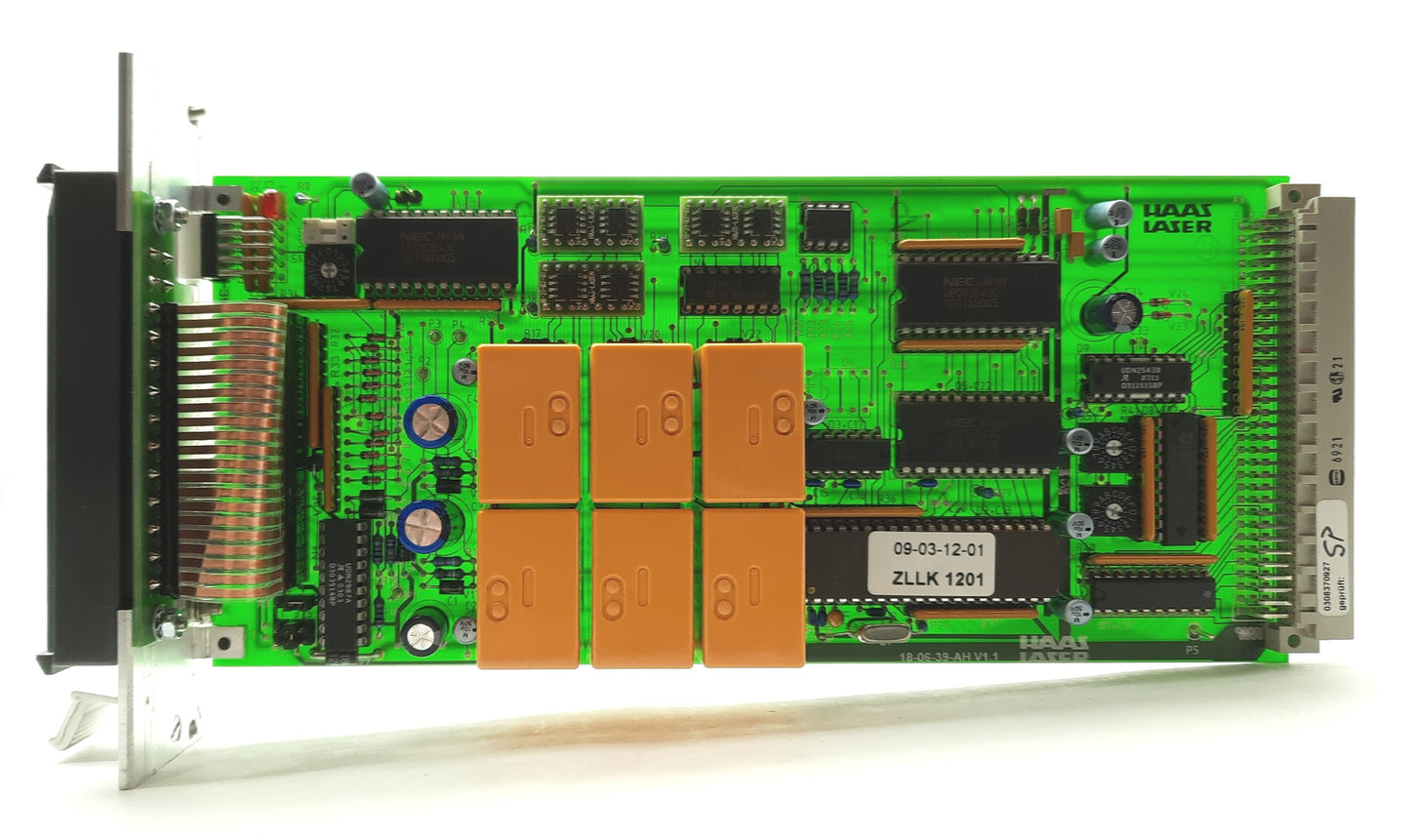 Used TRUMPF HAAS 18-06-39-00/03 LLK LASER Relay Control Board/Card for HL Series