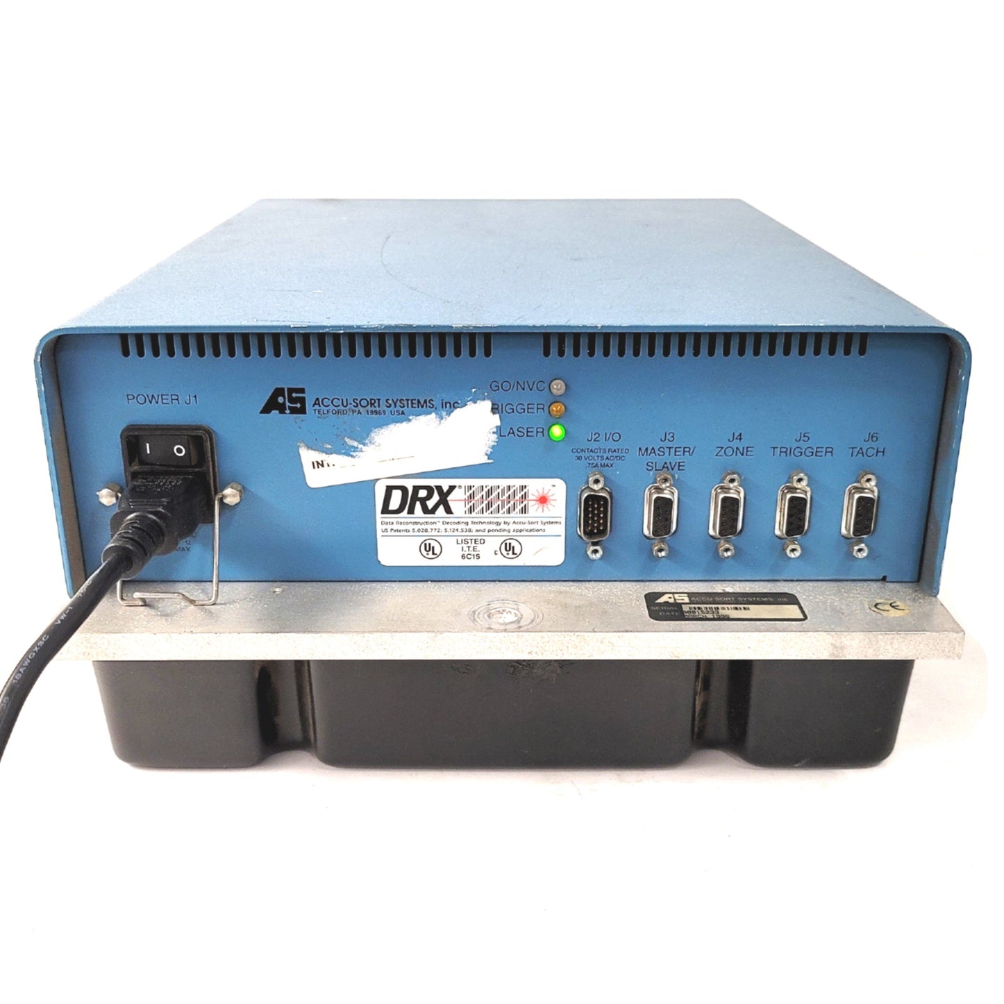 Used Accu-Sort Mini-X Style A DRX Omnidirectional Barcode Scanner 100-240VAC