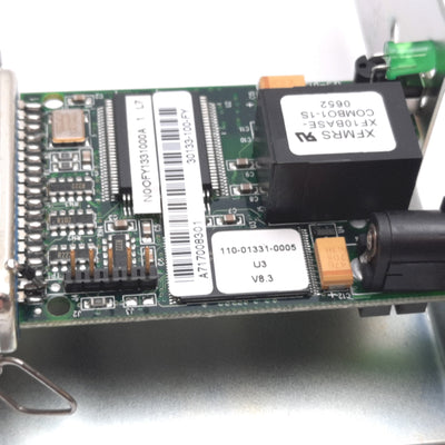 Used Intermec 110-01331-0005 Ethernet Module, From Intermec 3400E Thermal Printer