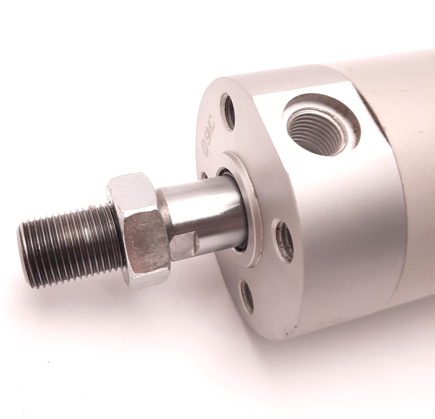 Used SMC CDG31BA63-50Z Pneumatic Double Acting Cylinder, 63mm Bore, 50mm Stroke