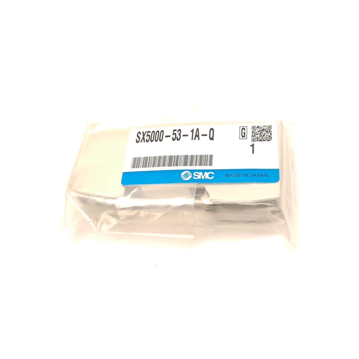 New Lot of 5 SMC SX5000-53-1A-Q Manifold Left End Plate Series SY5000