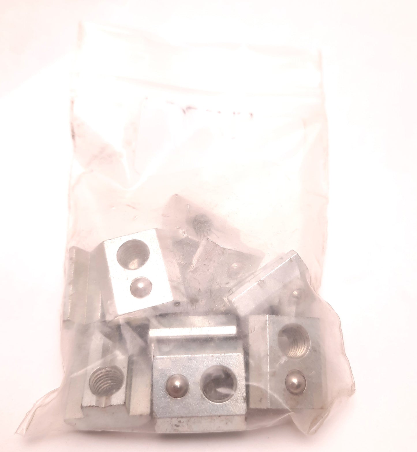 Used Lot of 10 M8 Self Aligning Slide in T-Nut with Ball Spring, 15 and 40 Series