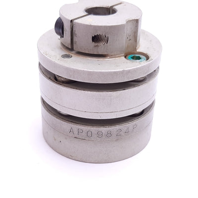 Used Flexible Shaft Coupling, ID: 8mm to 1/2", OD: 34mm, Length: 38mm