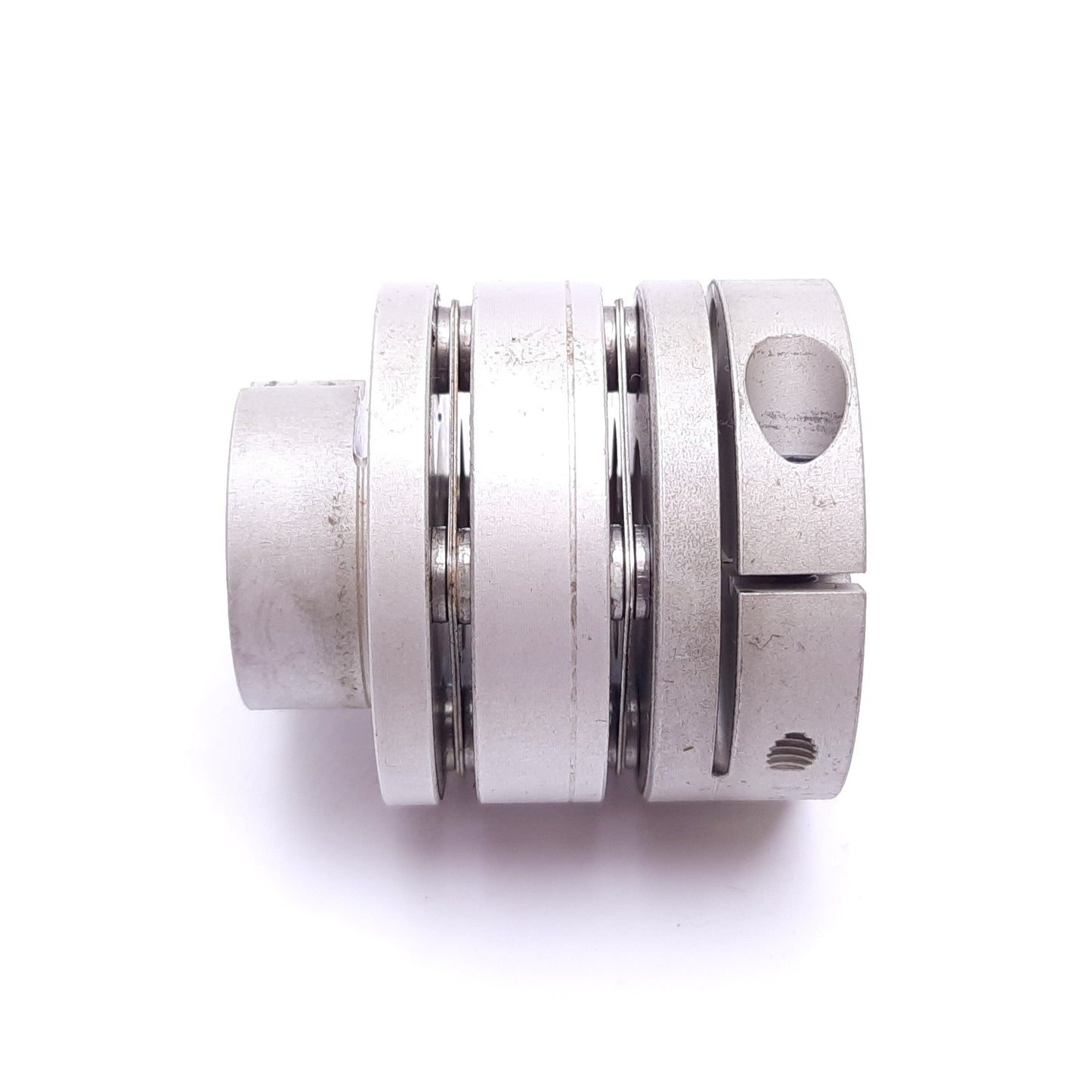 Used Flexible Shaft Coupling, ID: 8mm to 1/2", OD: 34mm, Length: 38mm