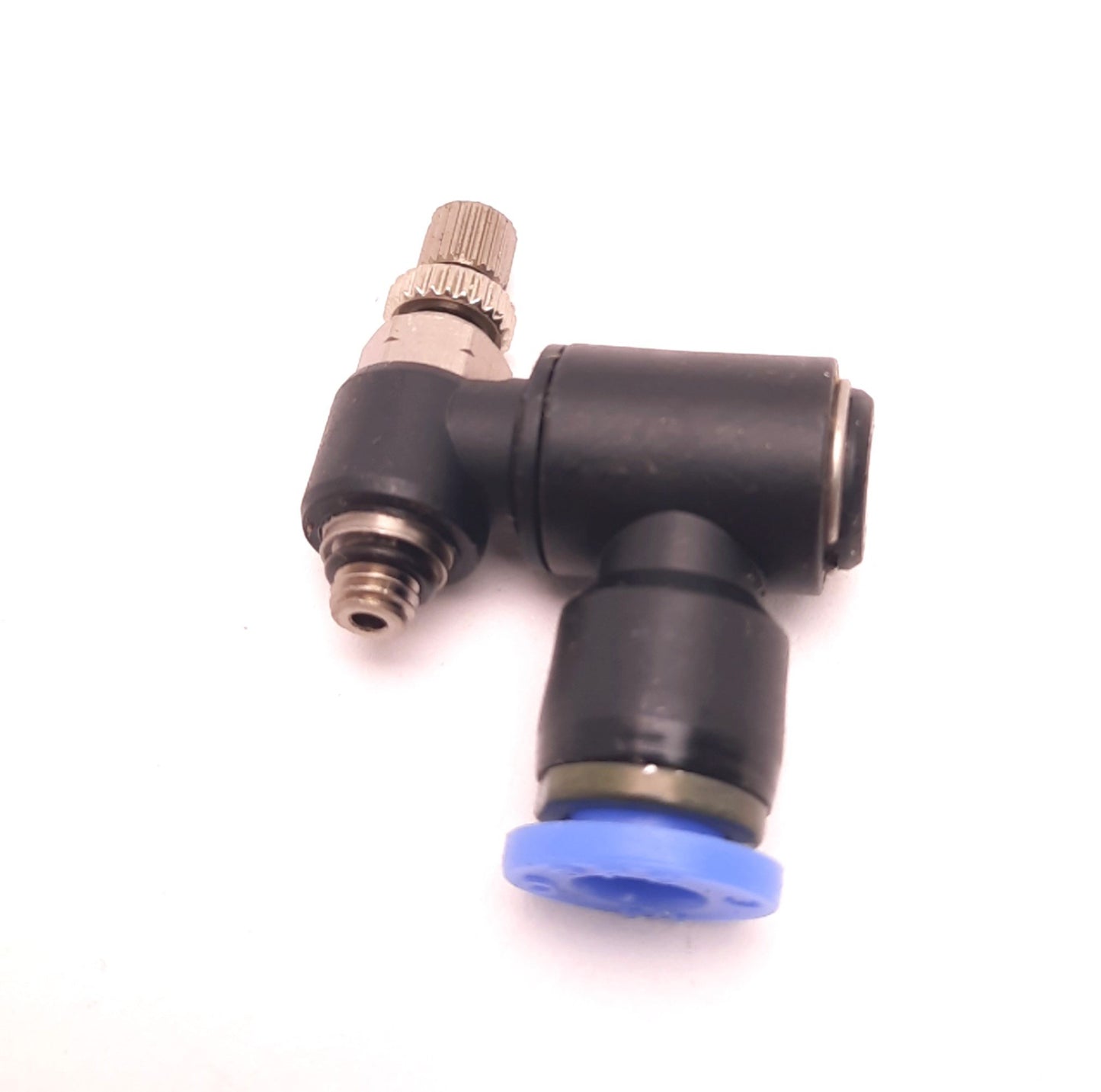 New – Open box Lot of 5 SPC NSS1/4-U10UEP Speed Controller, Straight, 1/4 OD, 10-32UNF