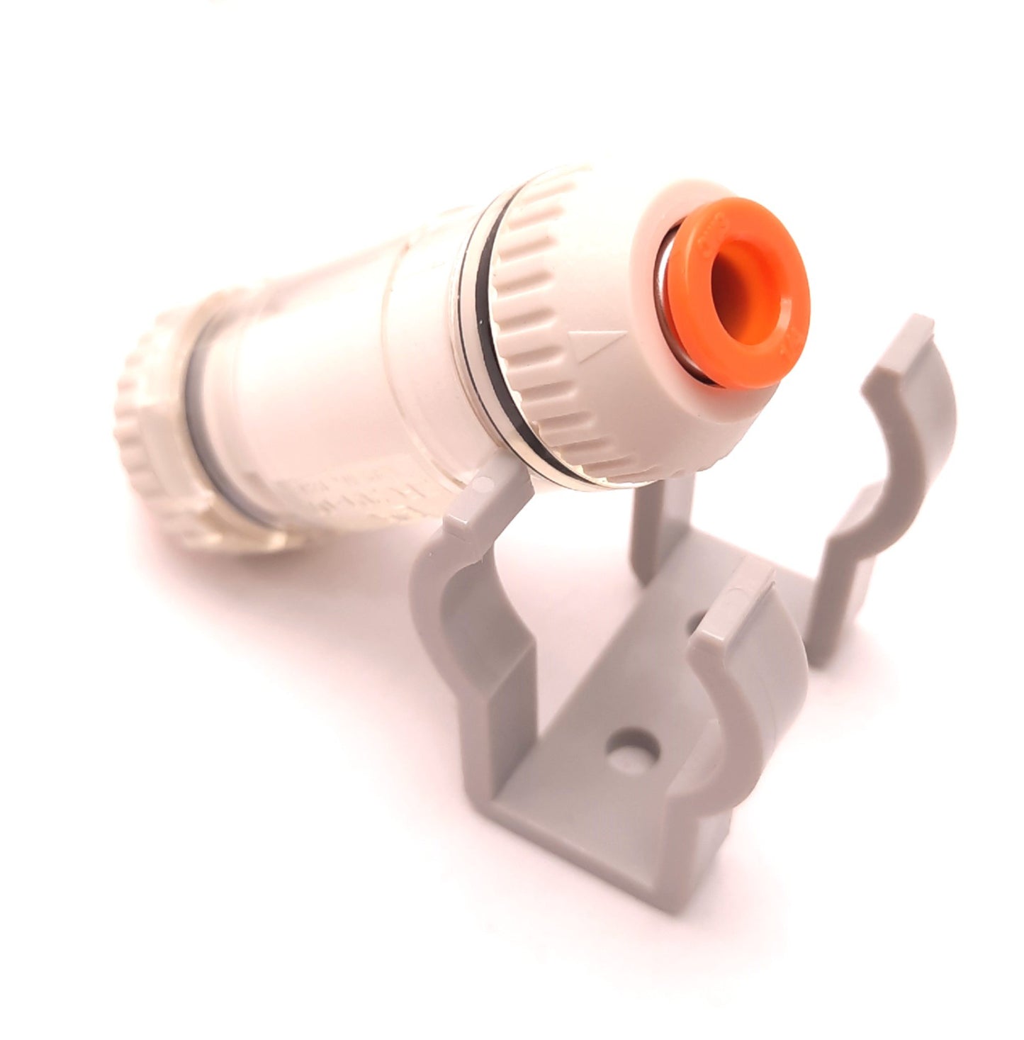 New Lot of 3 SMC ZFC201-07B Vacuum Filter with Fitting, 1/8" Inlet, Tube, Bracket