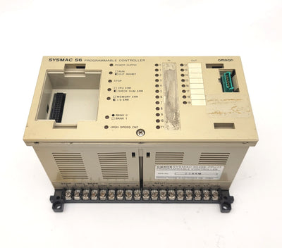 Used Omron 3G2S6-CPU17 Sysmac S6 Programmable Controller 12 In, 8 Out, 24V AC/DC