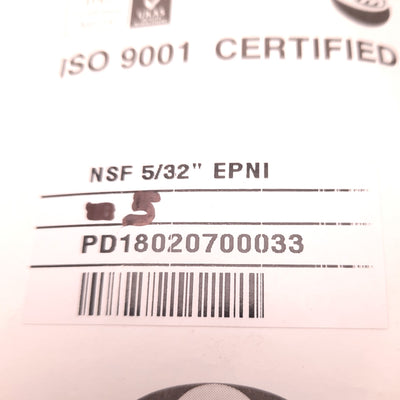 Used Lot of 5 SPC NSF 5/32 EPNI Union Speed Controllers, 5/32" Tube, 0 - 150 Psi