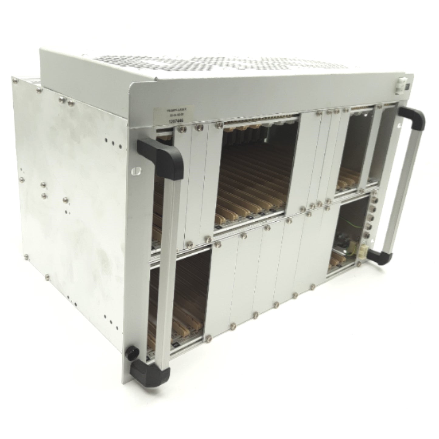 Used Trumpf 05-04-93-00 LASER Card Chassis Rack/Backplane, for HL Series