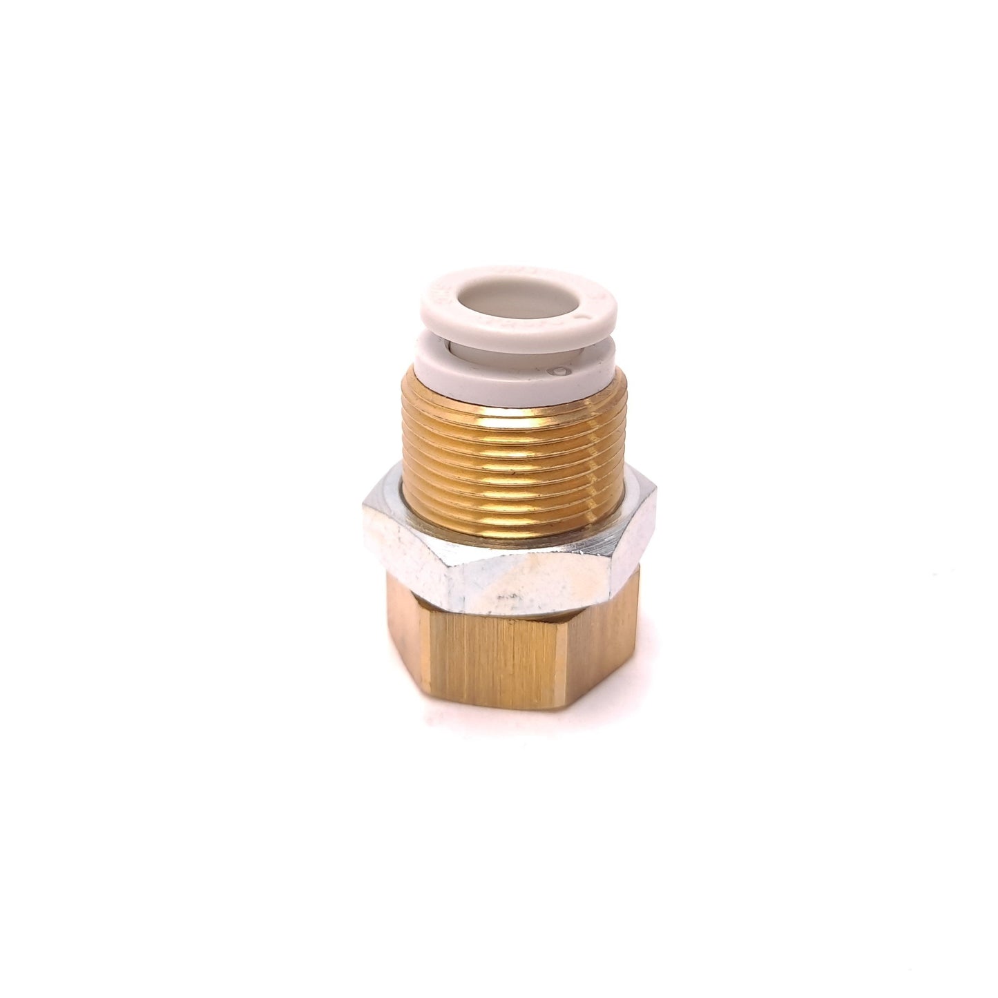 New Lot of 6 SMC KQ2E08-01 Fitting Bulkhead Connector R 1/8 RC 1/8" 8 mm Tube O.D