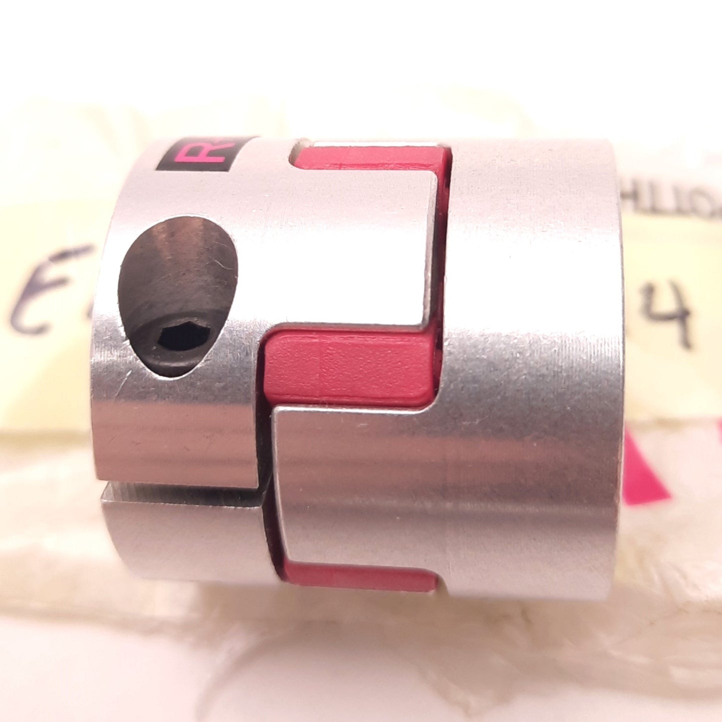 Used R&W EKL-10-A-7.94-6 Elastomer Coupling with Clamp Hub, Type A, 32mm OD, 5-7.5mm