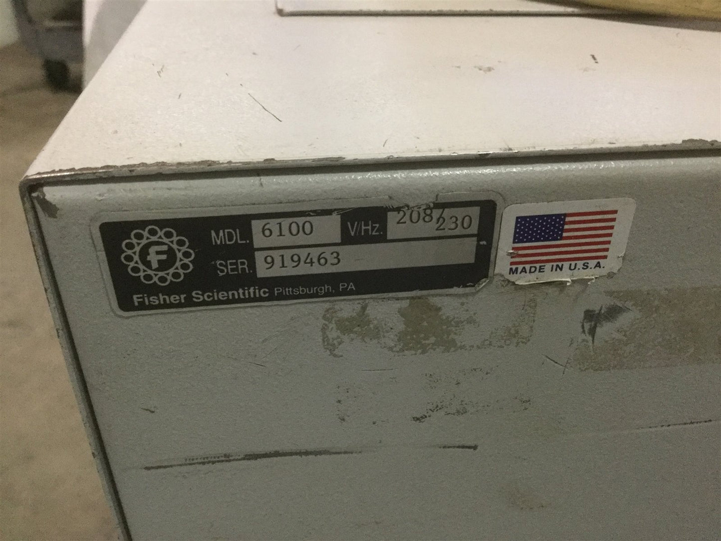 Used Fisher Scientific 6100 Isotemp Refrigerated Recirculating Chiller to 0°C *Loud