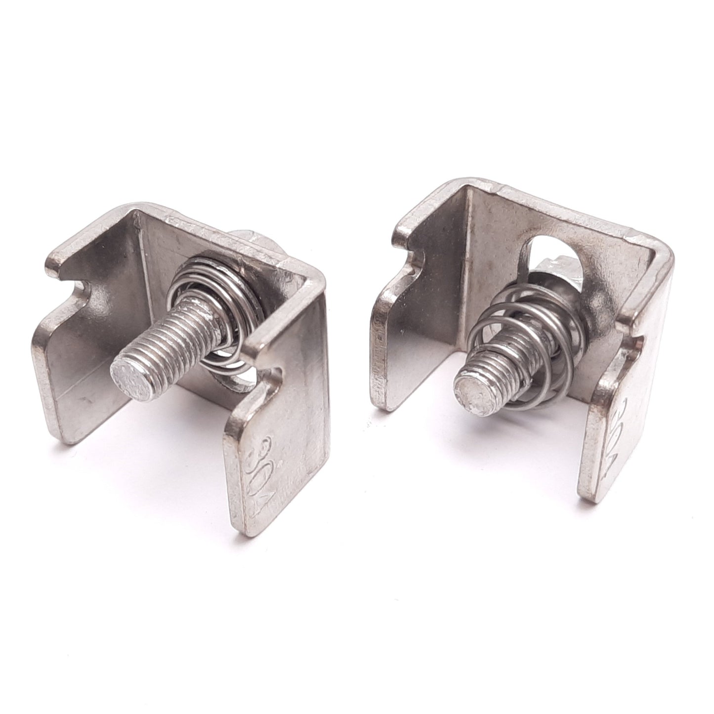 Used Hoffman AL16 Enclosure Clamp Set, 304 SS, For A4/A4S Enclosures