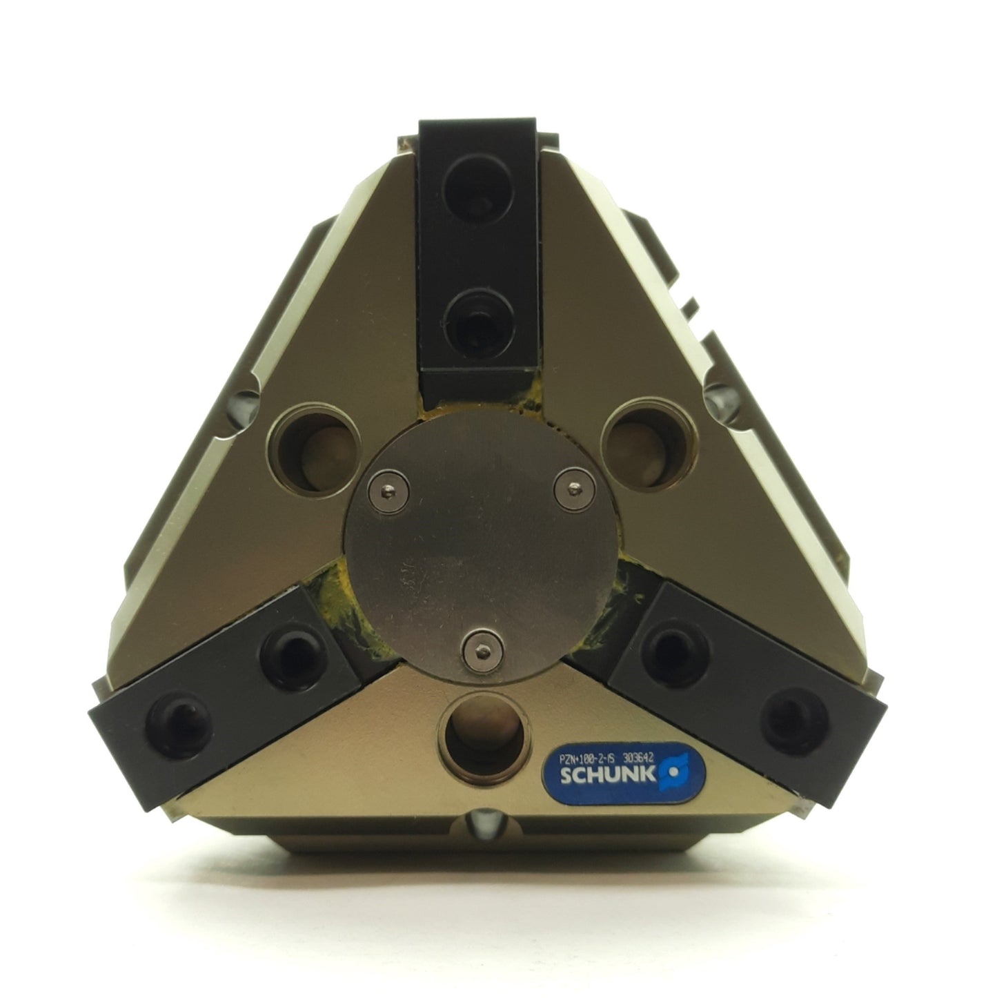 New SCHUNK PZN+100-2-IS PZN-plus Centric Gripper, 5mm Stroke, 5900N, 87PSI, Ø120mm