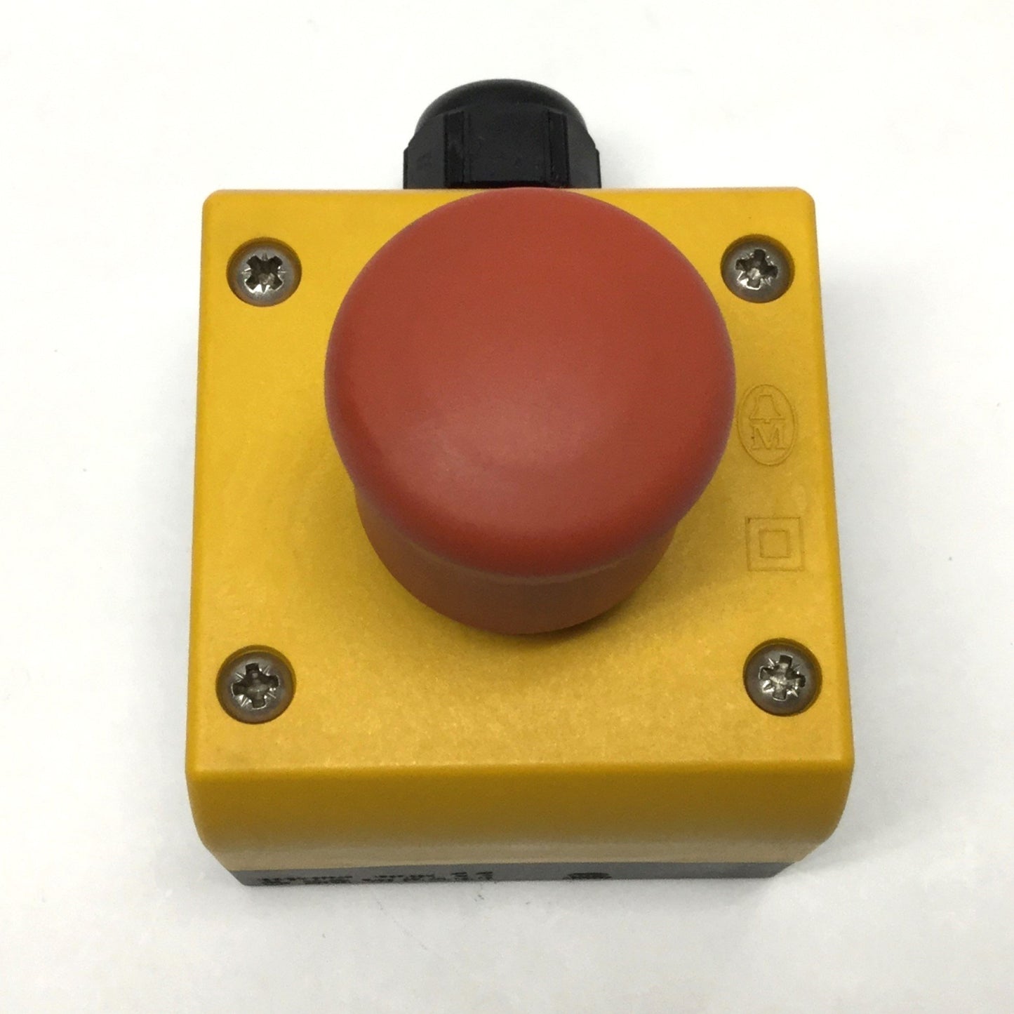 Used Eaton Moeller M22-C1-M12H Emergency E-Stop Pushbutton Switch Control Station 2NC