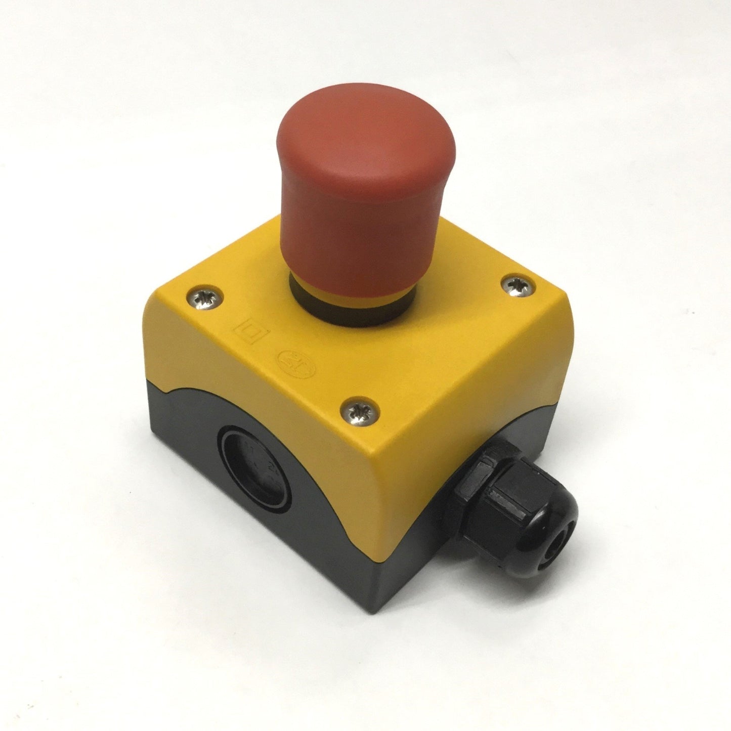 Used Eaton Moeller M22-C1-M12H Emergency E-Stop Pushbutton Switch Control Station 2NC