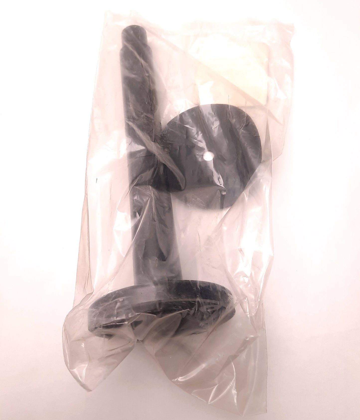 New Lot of 2 Texelco Type 370 80-20 Black Base With Tube, 200mm Height, 70mm Dia.