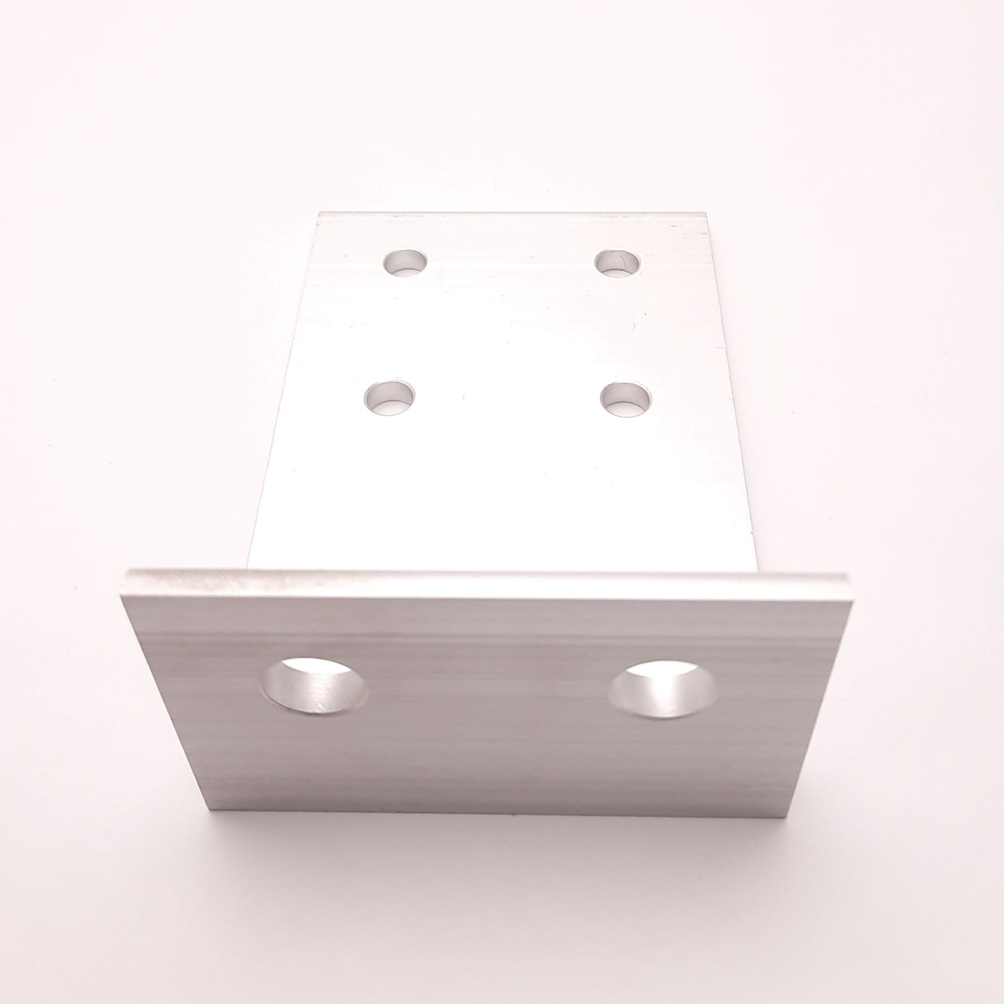 New – Open box Lot of 2 Fath 093BA140D90 Floor Bracket Mount, 86x140, Double Profile, 45 Series