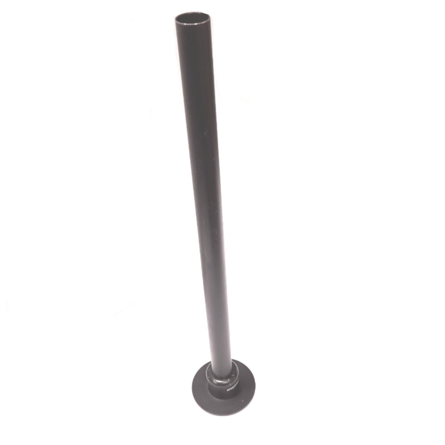 Used Ergotron 20-137-200 DS100 Mounting Pole, Black, Length: 28", With Base