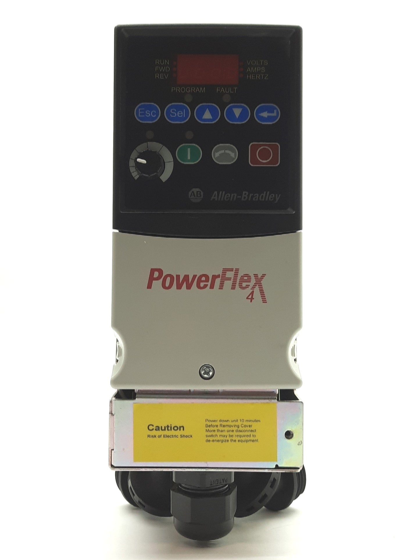 Used Allen Bradley 22A-V2P3N104 Ser A Powerflex 4 AC Drive «HP 3PH 0-230VAC 8A 120VAC