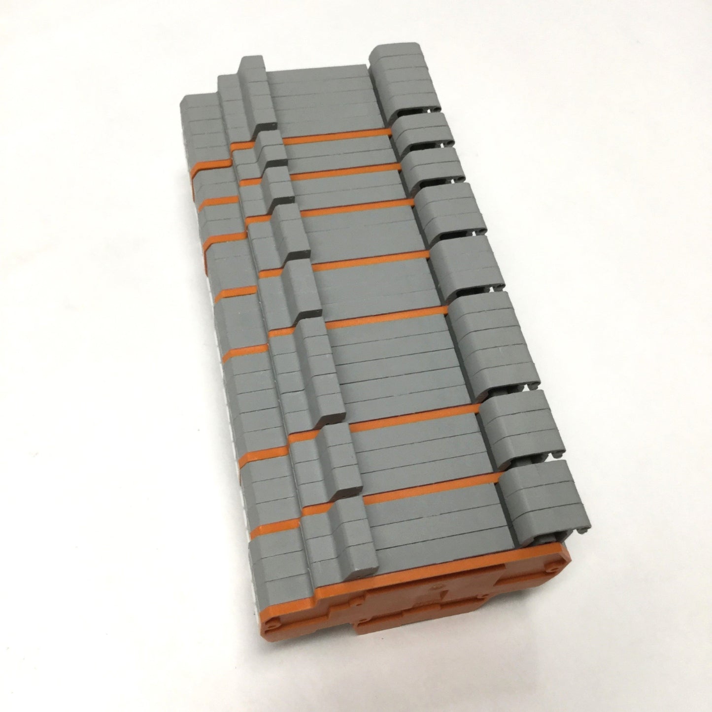 Used Lot of 26 WAGO 870-508 Double-Deck Terminal Blocks, Internal Common, 24A, 500V