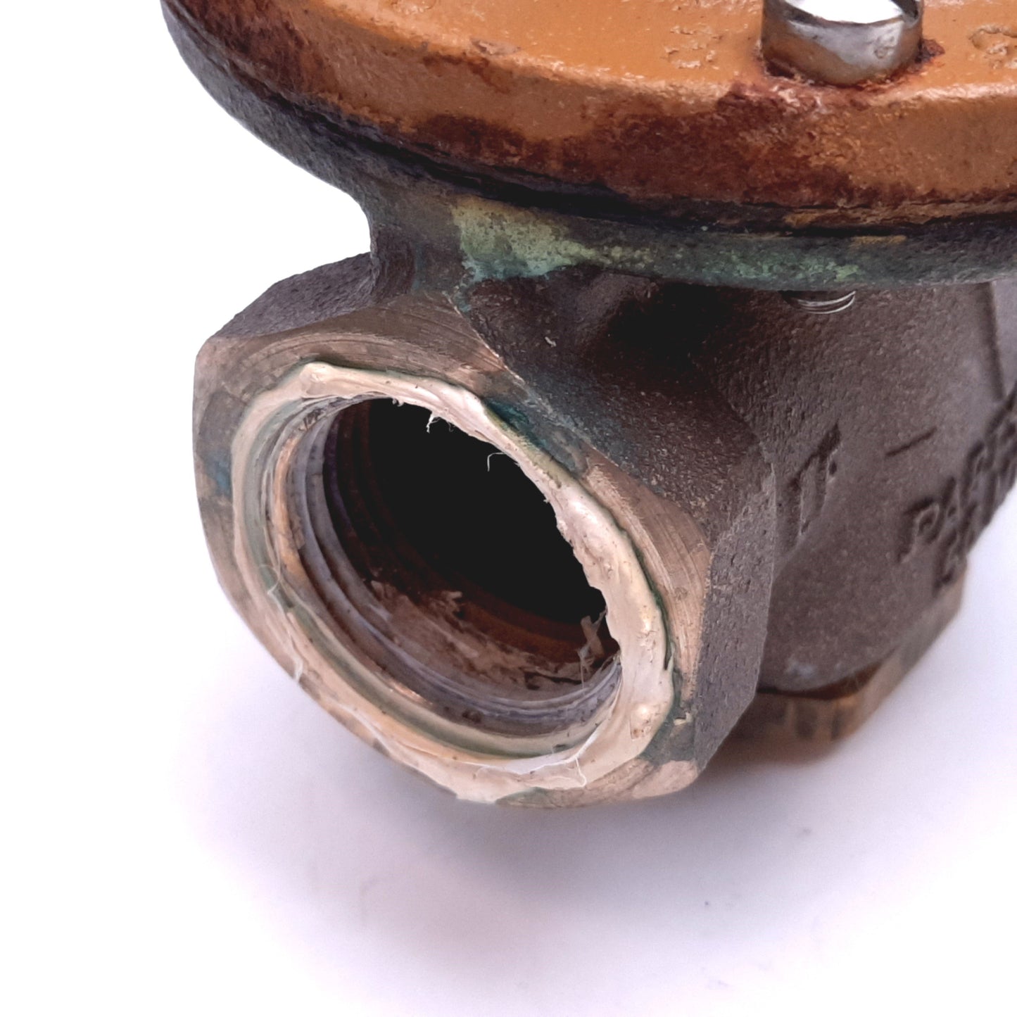 Used Watts U5B-Z3 Water Pressure Reducing Valve, 1" NPT, Range: 25-75psi, 300psi Max
