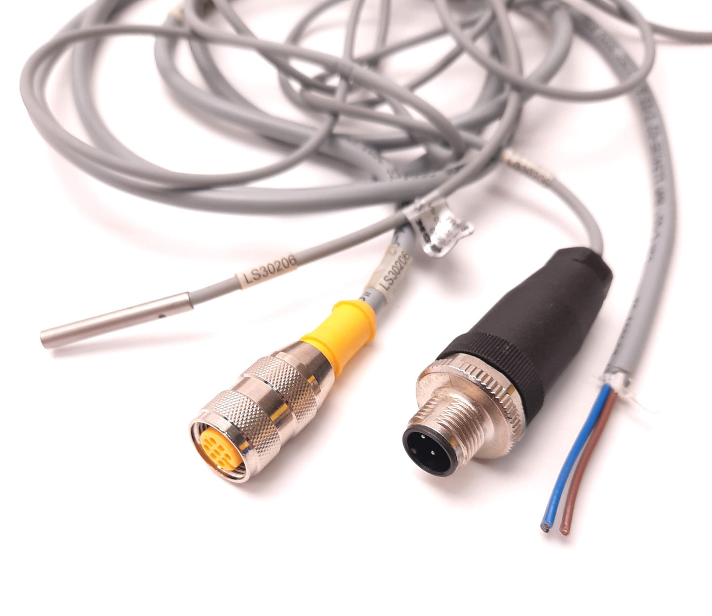 Used Turck Bi1EH04AN6X Inductive Proximity Sensor, Range 1mm, NPN Output, 4608540