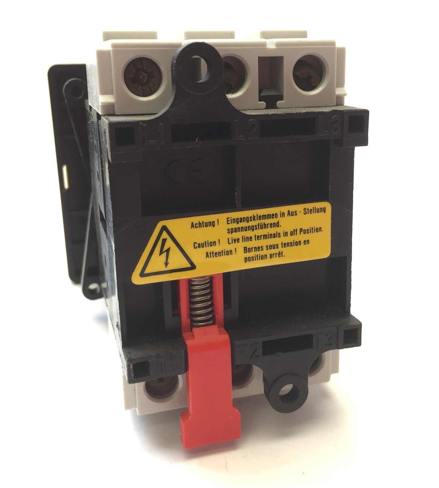 Used Telemecanique V2 Rotary Disconnect Switch, 3-Pole, 40A 600VAC *Missing Handle