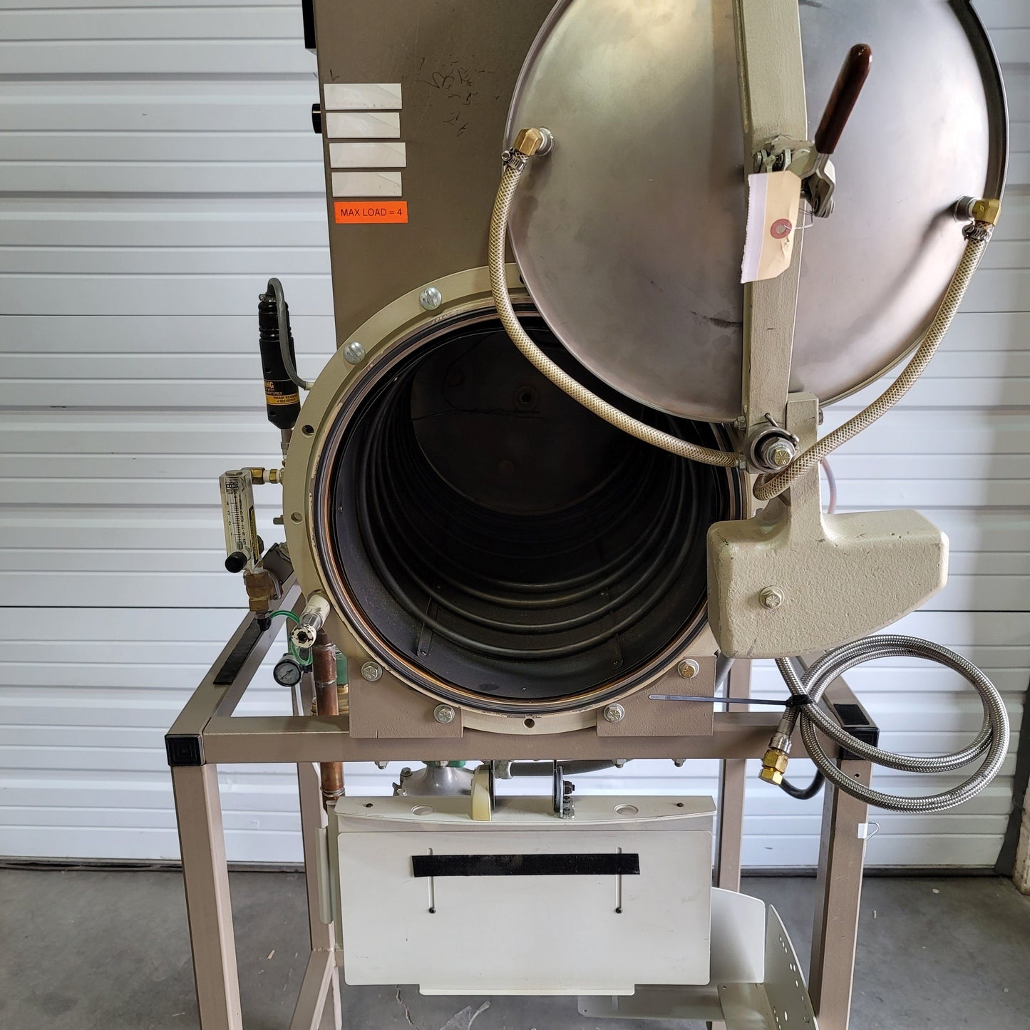 Used VAC VTW-15X24 Water Jacketed Vacuum Oven 40-600°C 15" Dia x 24" Long, 208-240VAC