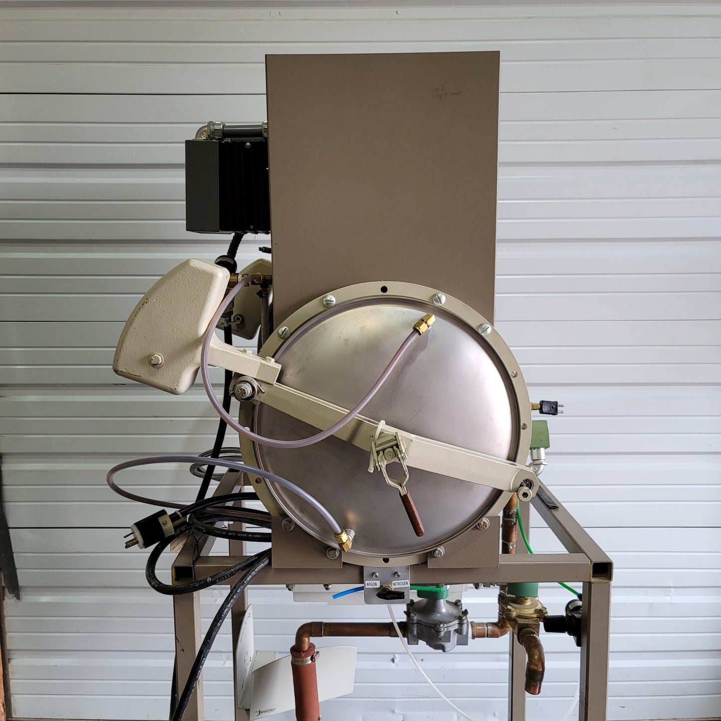 Used VAC VTW-15X24 Water Jacketed Vacuum Oven 40-600°C 15" Dia x 24" Long, 208-240VAC