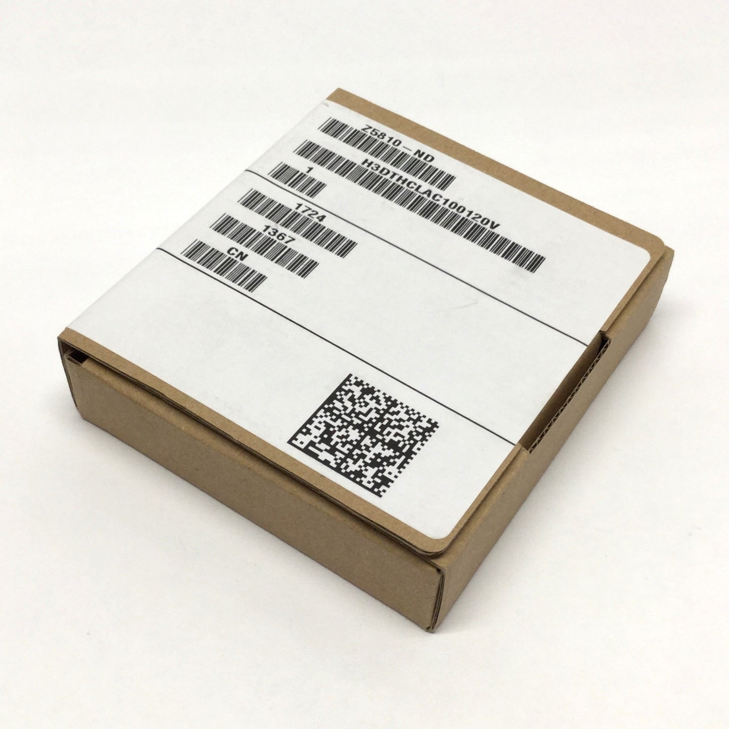 New Omron H3DT-HCL Solid State Timer Relay OFF-Delay, SPDT 5A, 1-120sec, 100-120VAC