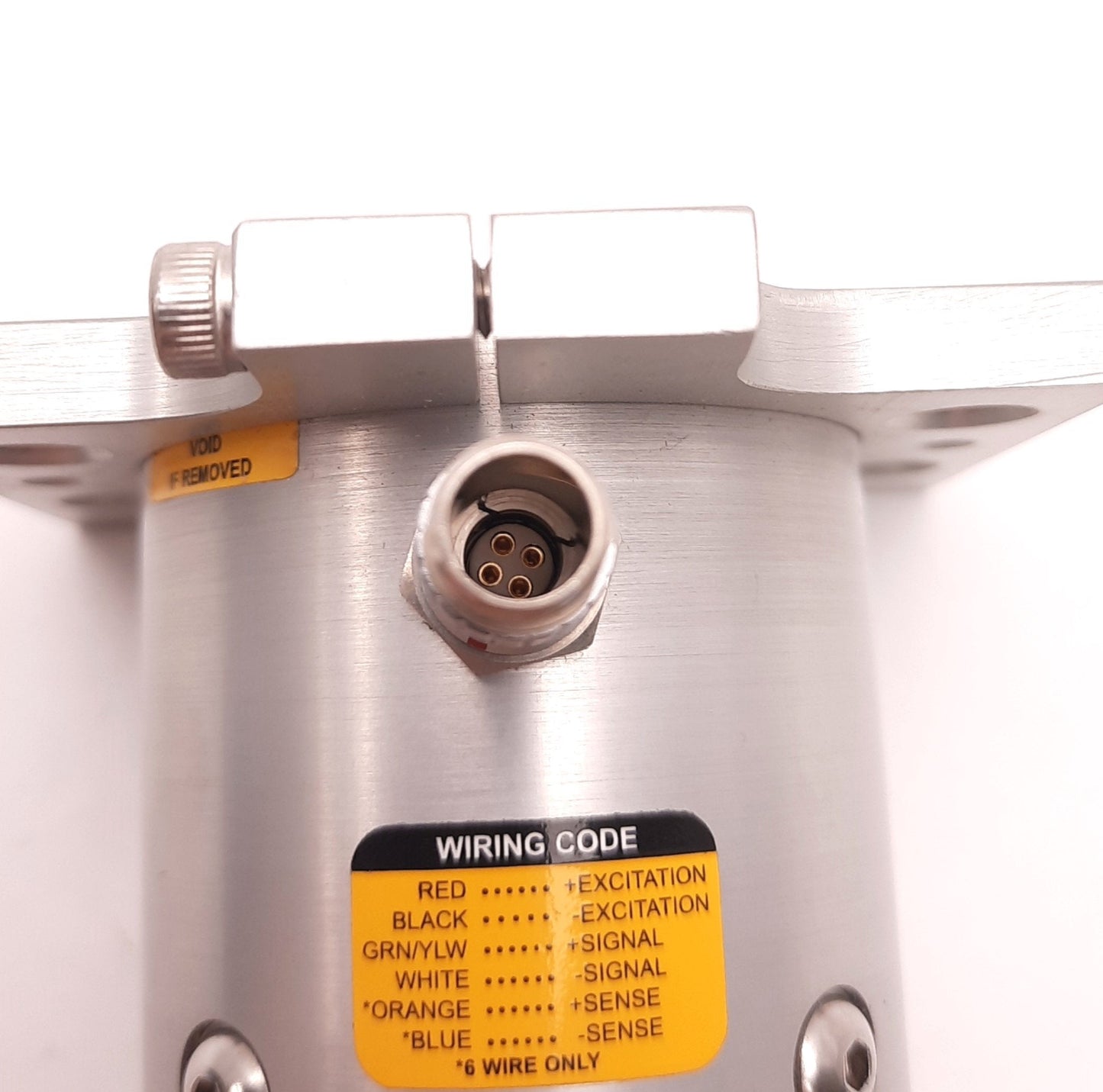 Used Futek TFF400 Reaction Torque Sensor, 5 In-Oz Capacity, 1 mV Out, FSH03981