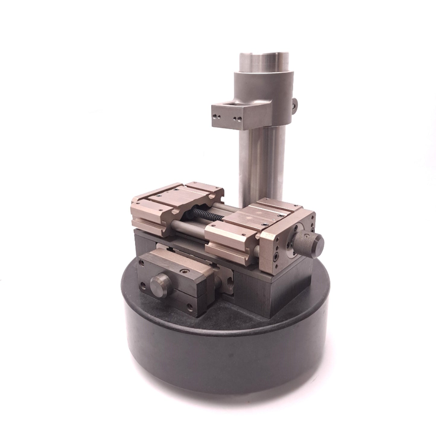 Used HEIDENHAIN 244 154-01 Stativ MS 200 Gauge Stand 2-Axis Stage X Y Travel