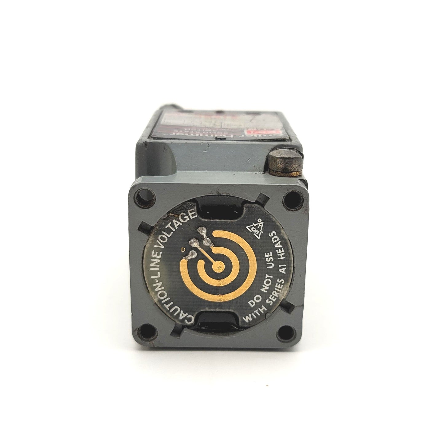 Used Cutler Hammer E51SBL Photoelectric Sensor Body W/E50RA Receptacle 20-120VAC