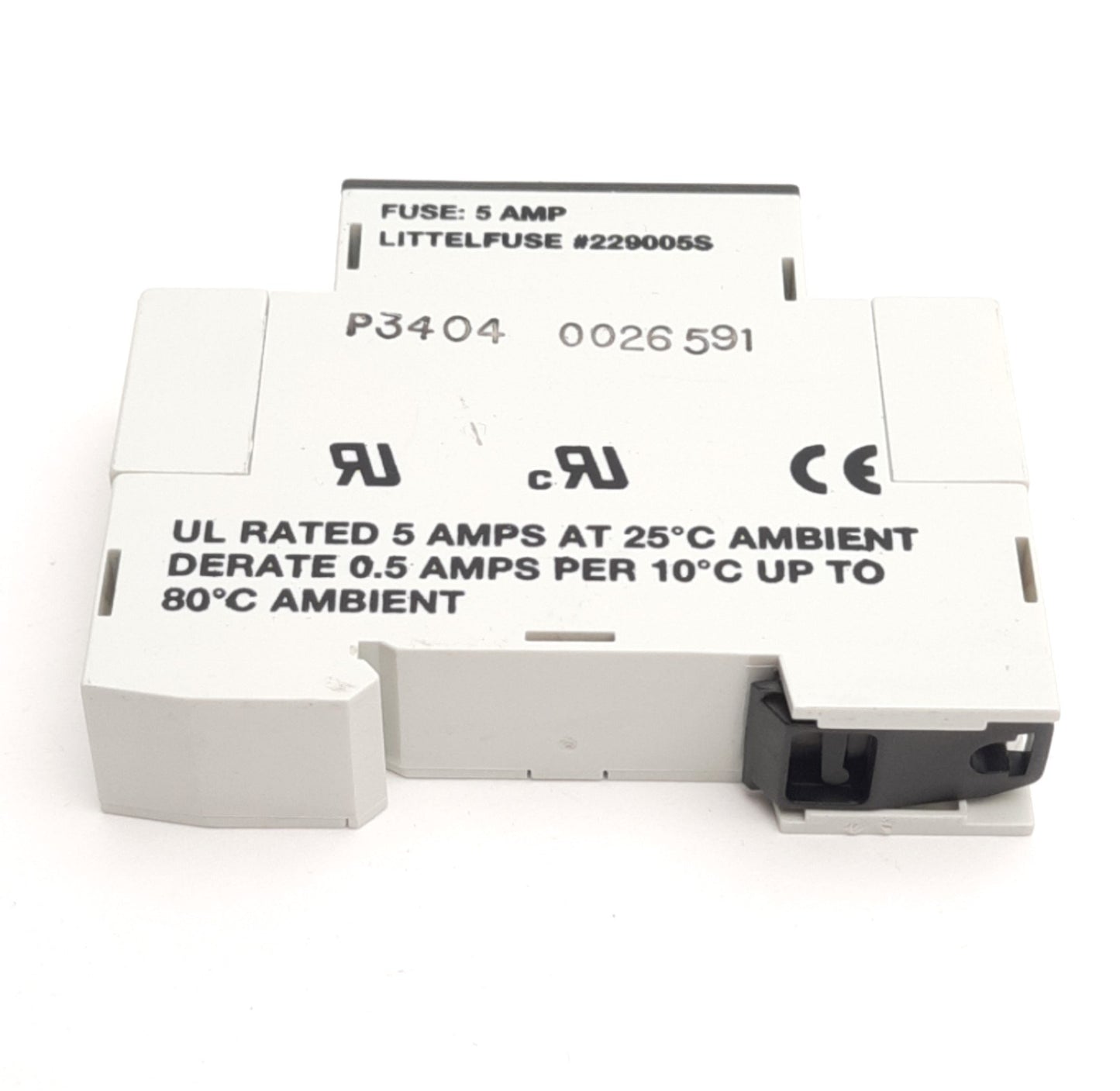 Used Crouzet GMS-OAC Relay Module 4-32VDC Input, 12-280VAC Output, 5A, Display LED