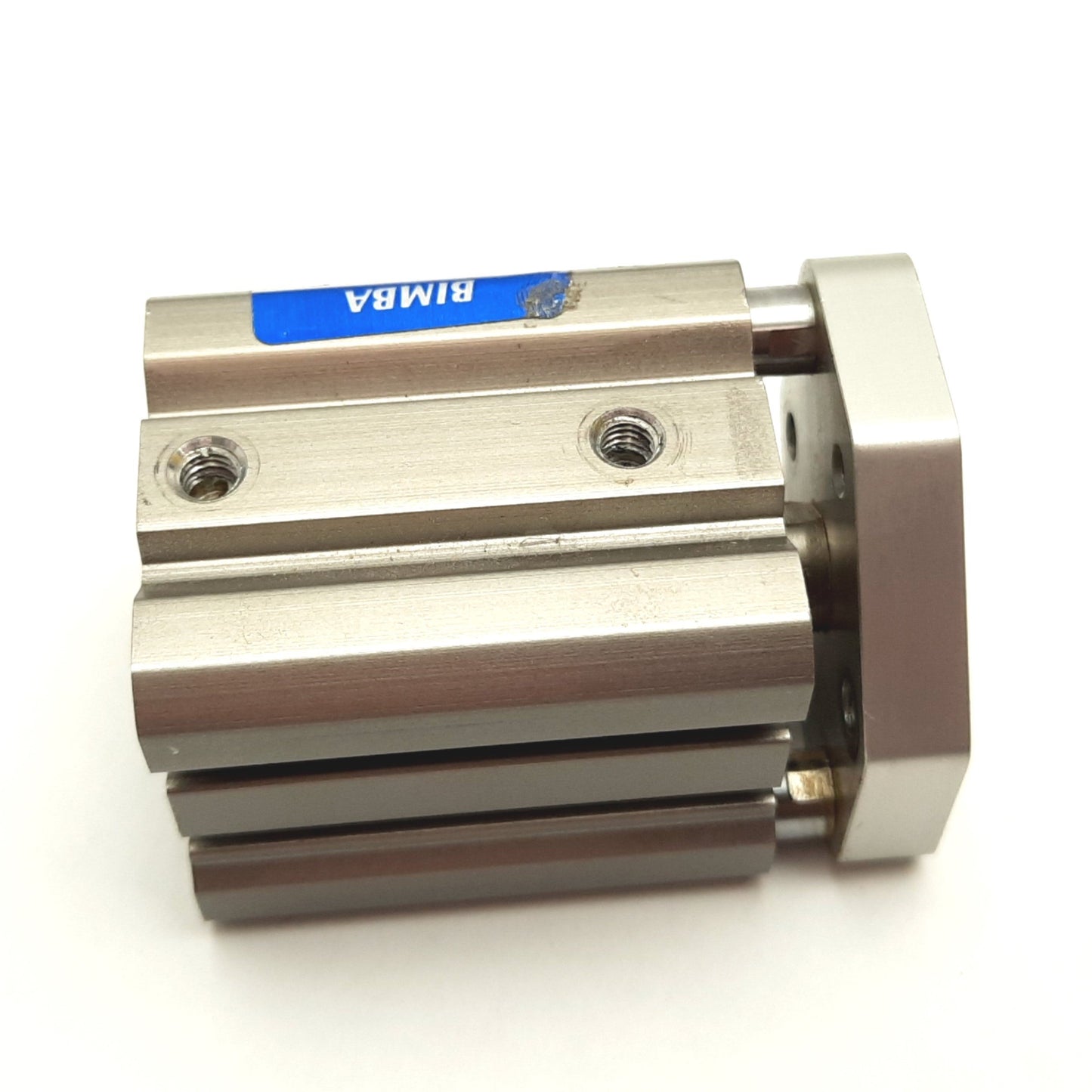 Used Bimba EFT-2525-3E Guided Cylinder, Bore: 25mm, Stroke: 25mm, Ports: 10-32