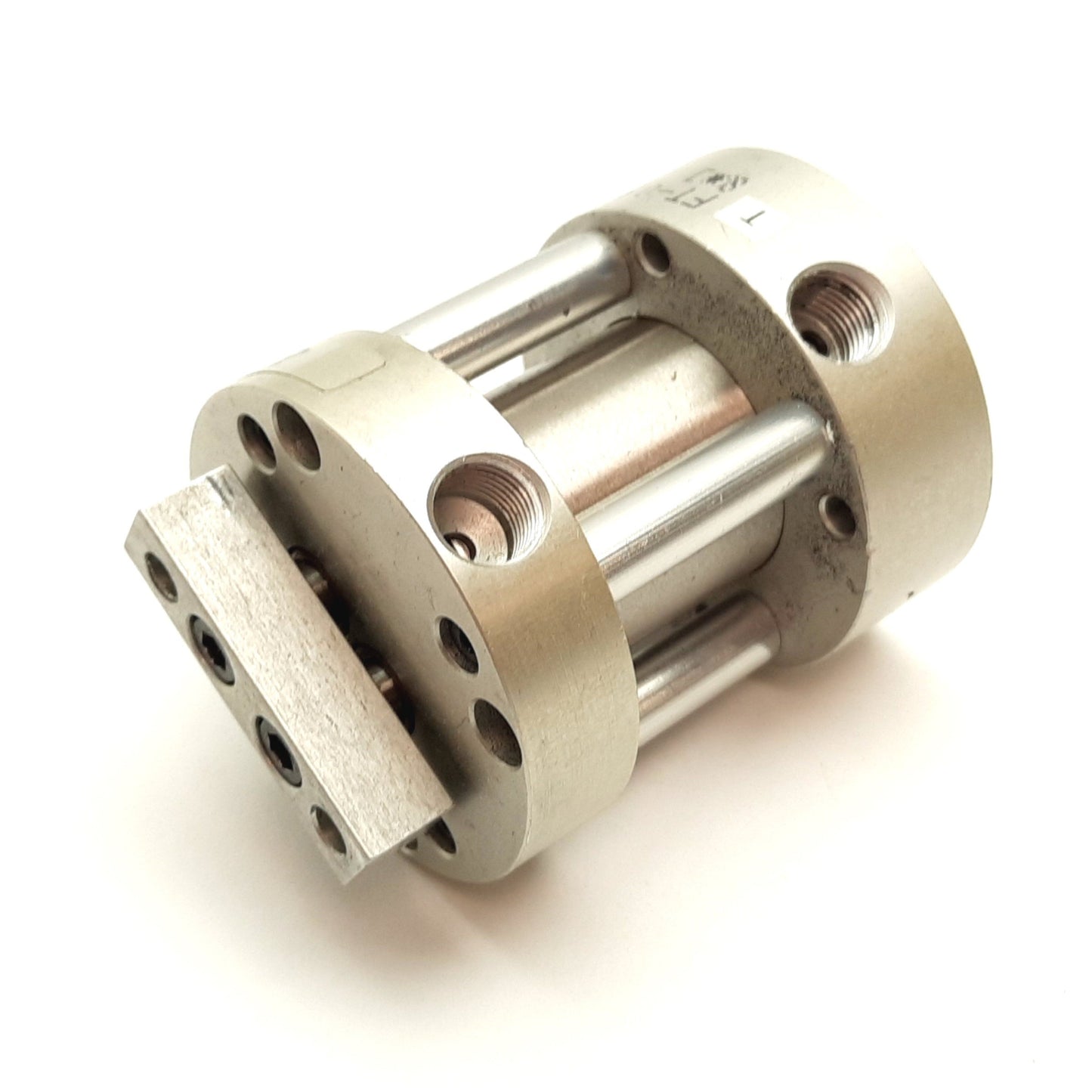 Used Bimba FT-091-CE Flat-II Non-Rotating Cylinder, Bore 1-1/16", Stroke 1", 1/8" NPT