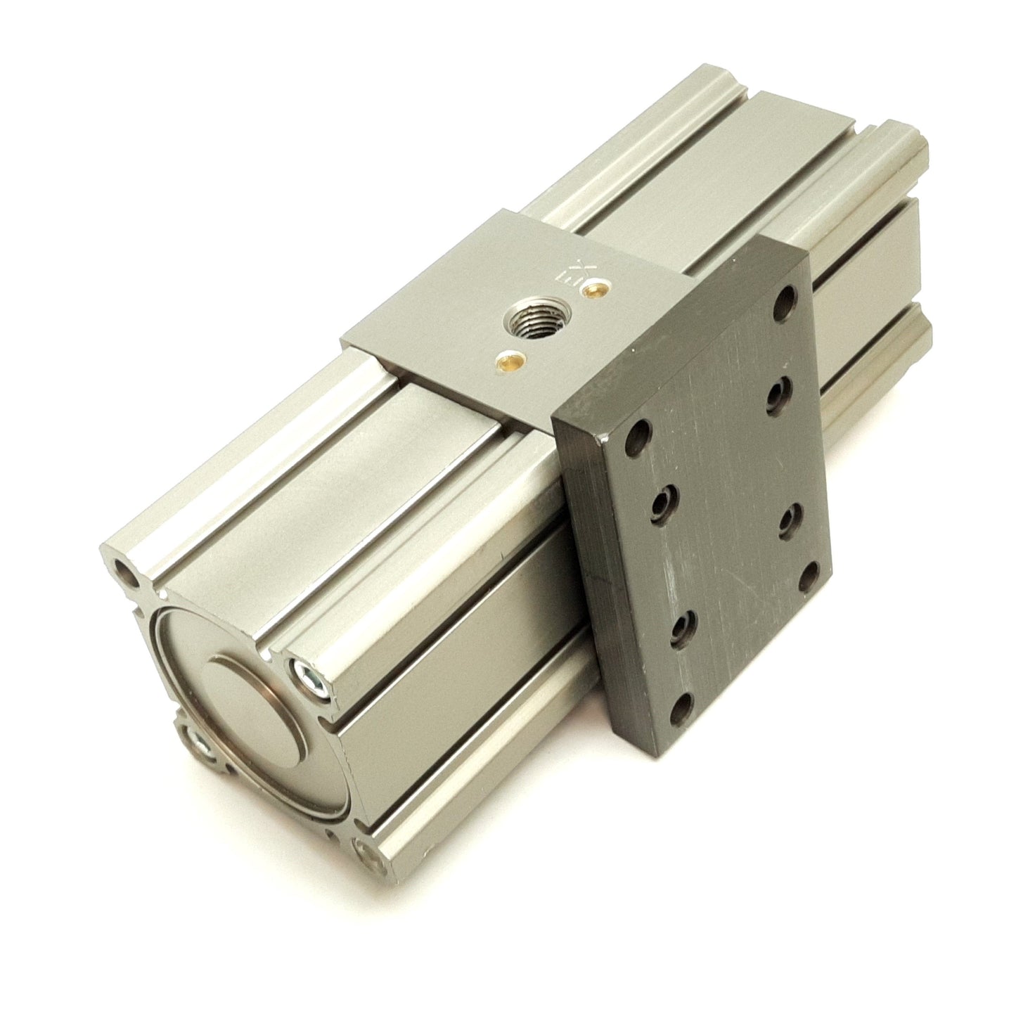 Used Bimba CSS-00118-A Air Booster, 2:1, Input: 125psi Max, Ports: 1/4" NPT