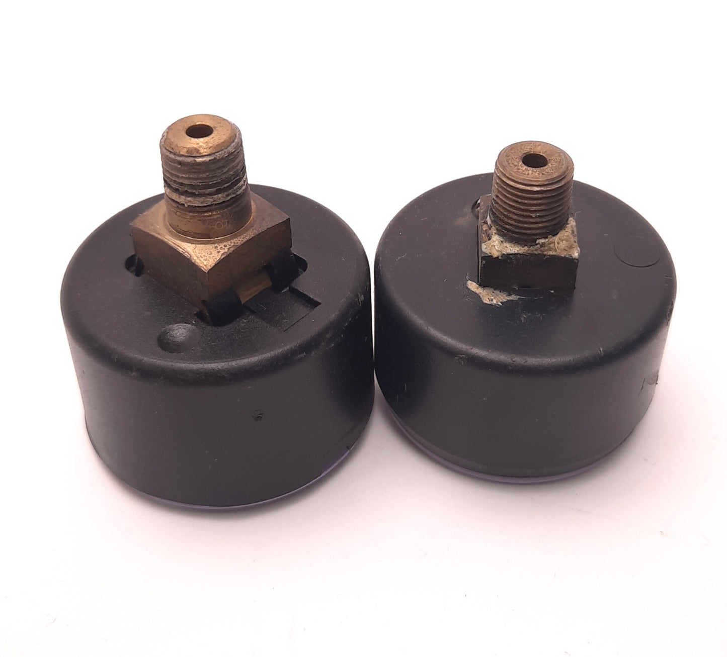 Used Lot of 2 Festo PAGN Pressure Gauge 0 - 16 Bar, R 1/8, 40mm Size, 0 to 232 Psi