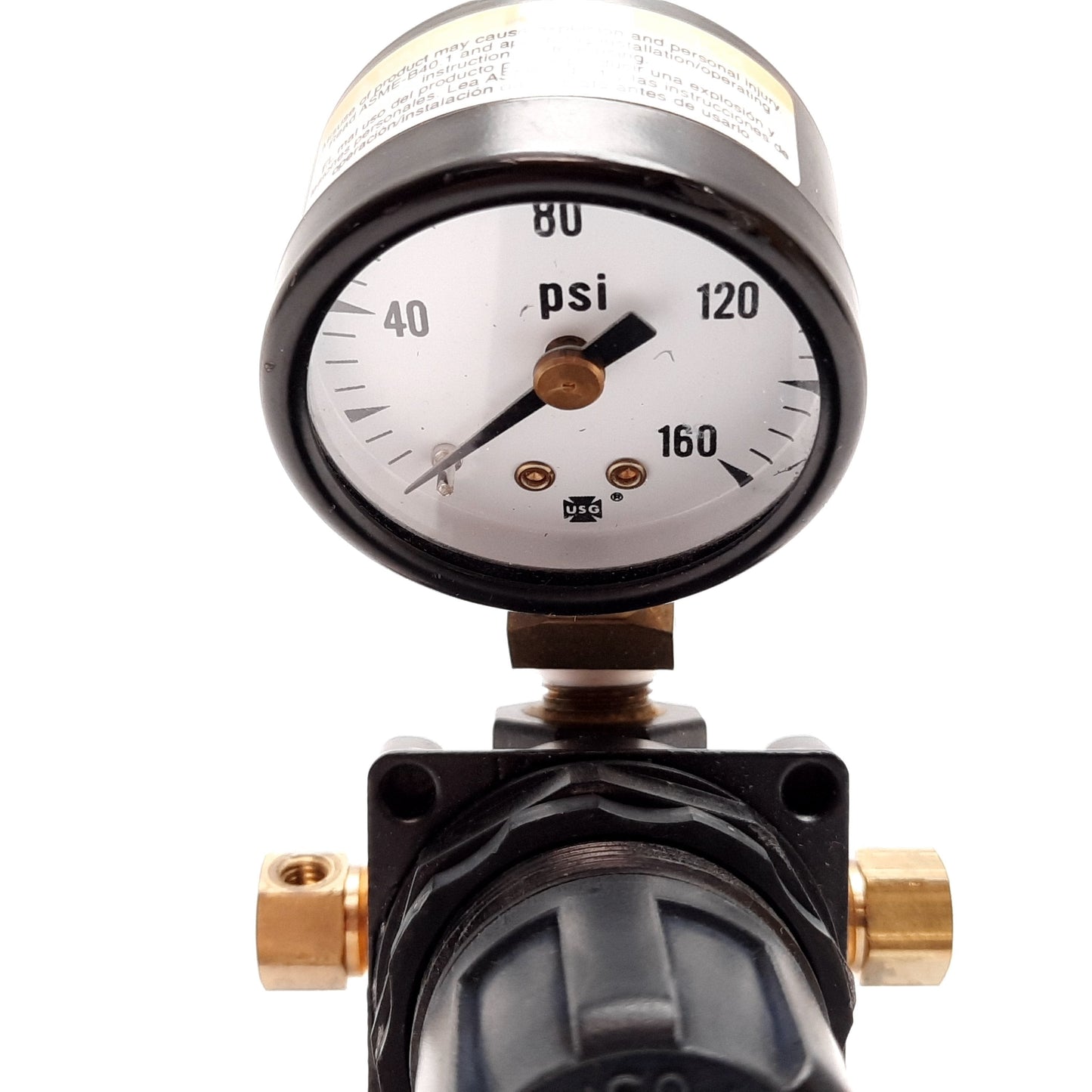 Used Wilkerson R00-01-000 Pressure Regulator, 1/8" NPT, 300psi Max, 0-160psi Gauge